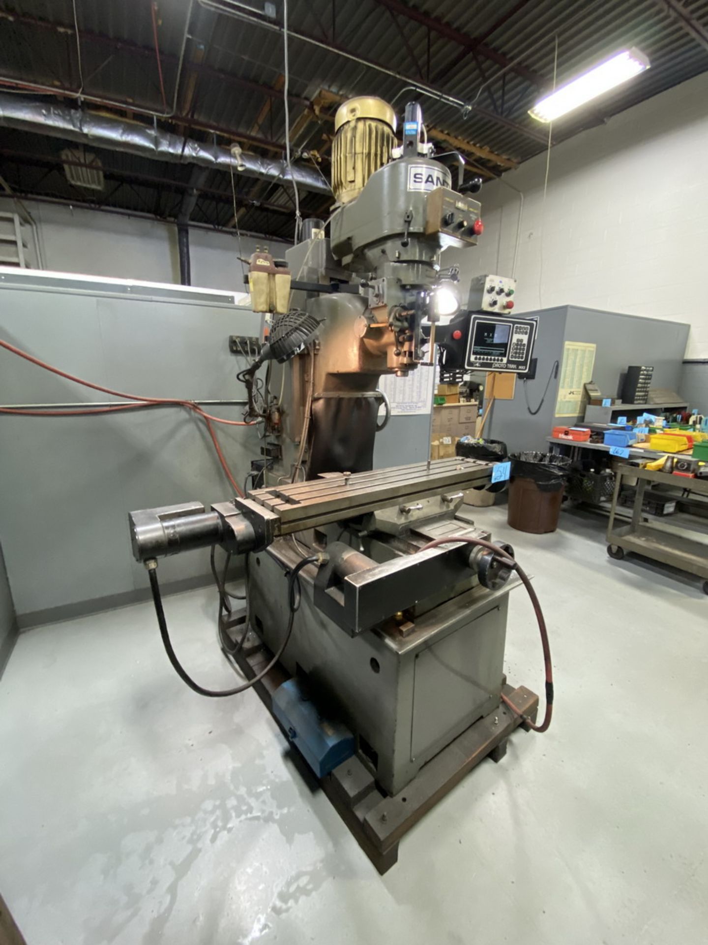 Santec # RB 10, 2-Axis CNC Vertical Bed Milling Machine, Proto Trak MX2 Control, Direct Drive Motor - Image 3 of 13