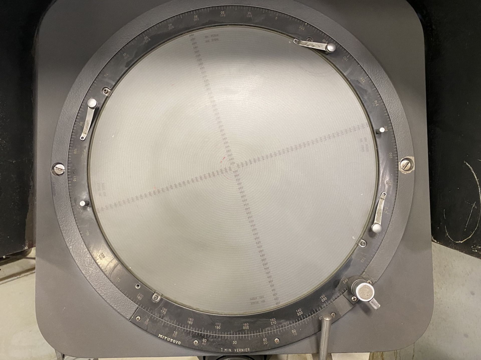 Mitutoyo Model PH-350 Optical Comparator Profile Projector 14'' Panel View, 115 V, Single Phase 1 PH - Image 4 of 8