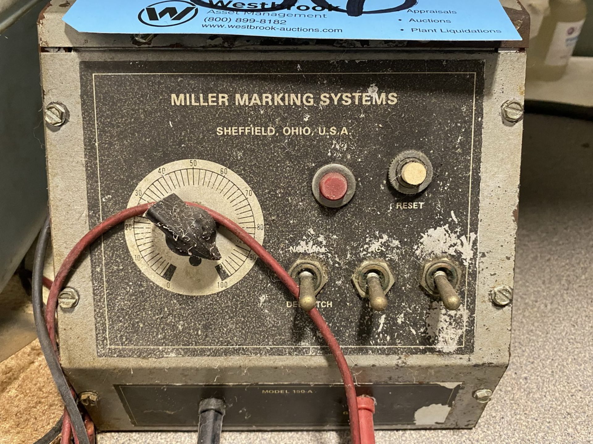 Miller Model 150-A Marking System - Image 2 of 2