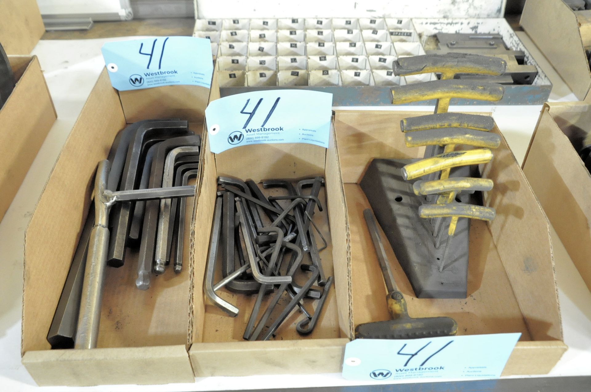 Lot-Allen Wrenches in (3) Boxes