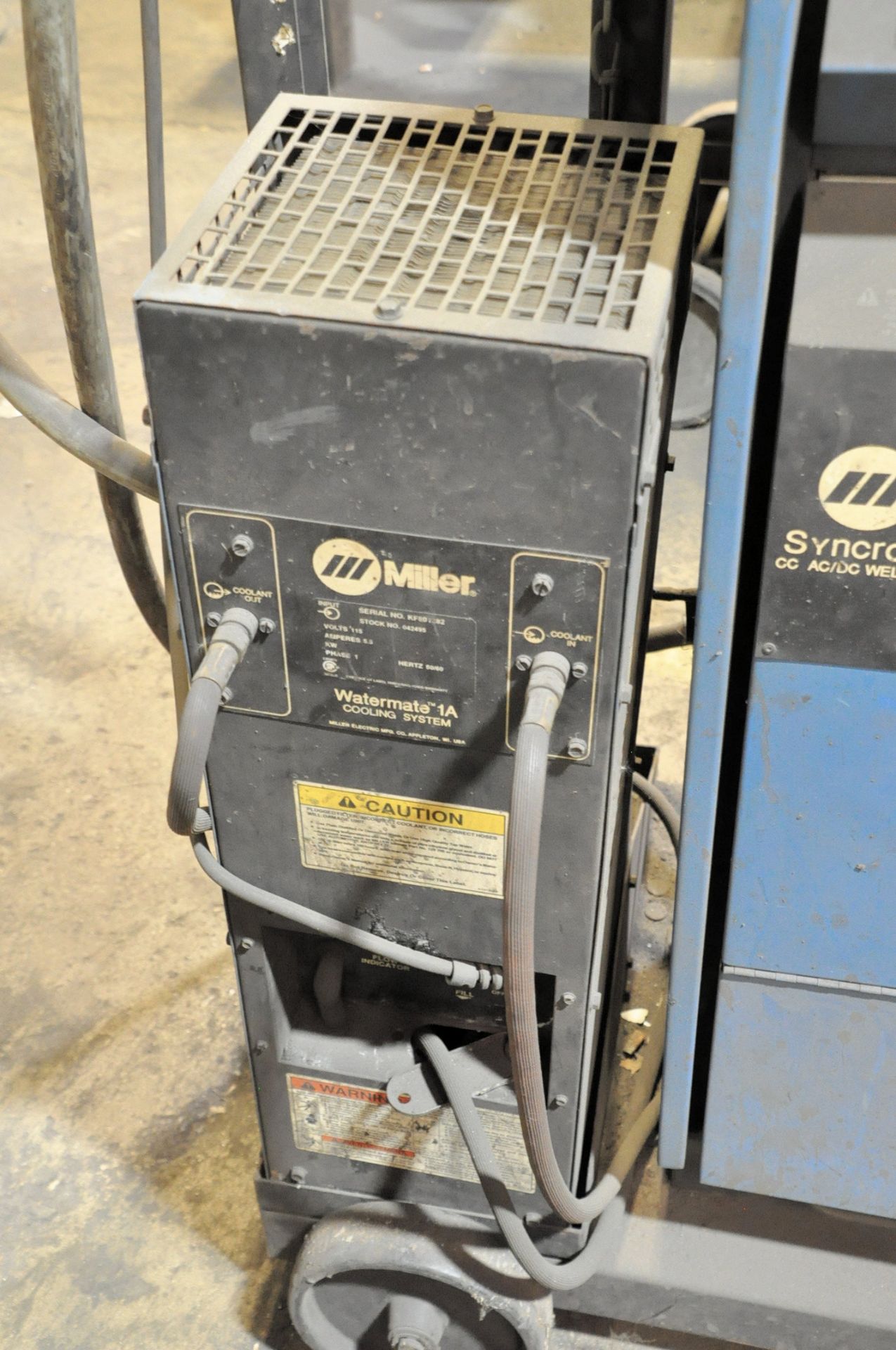MILLER SYNCROWAVE 351 350-AMP CC-AC/DC Welding Power Source, Etc. - Image 3 of 4