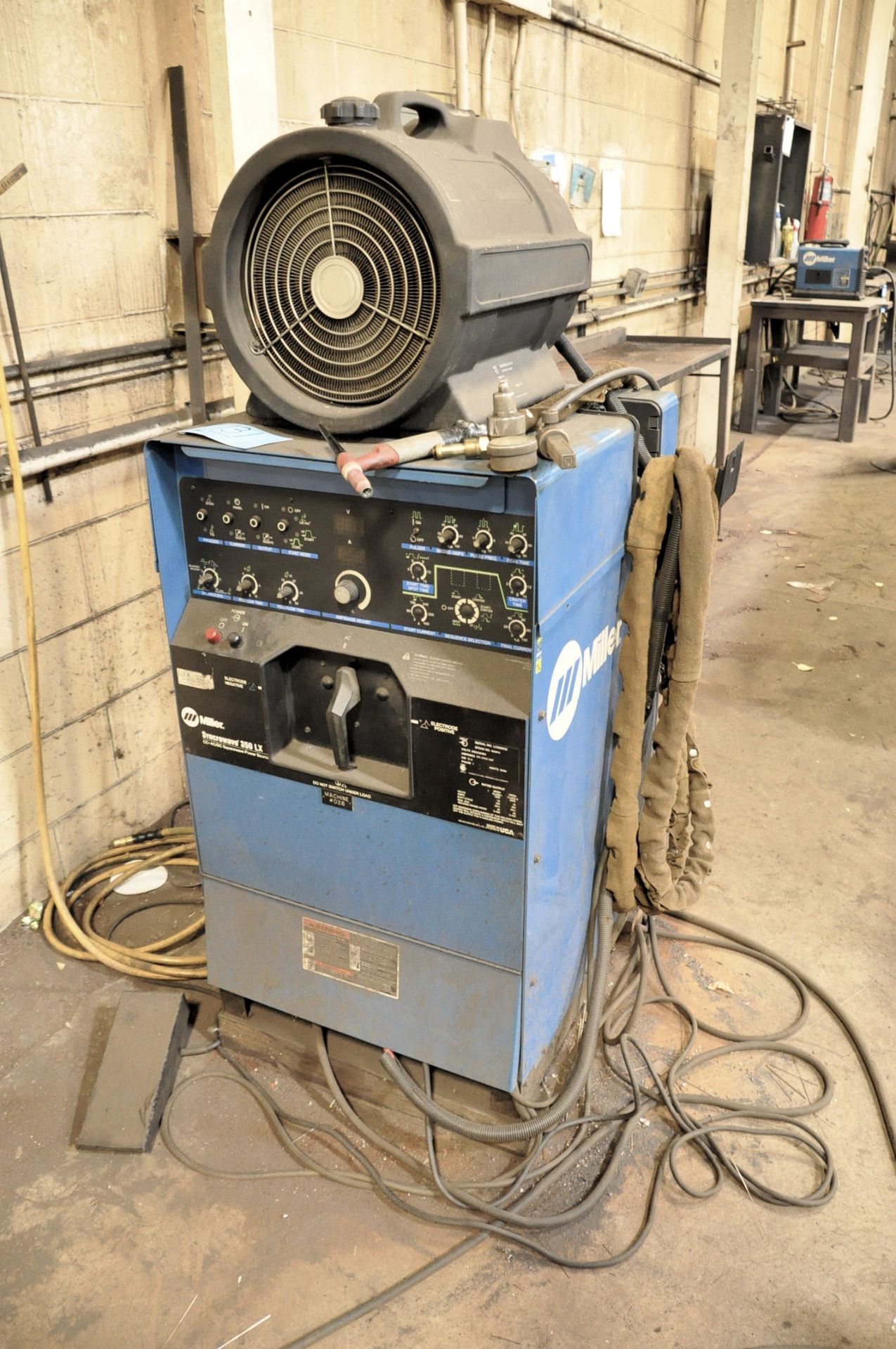 MILLER SYNCROWAVE 351 LX 350-AMP CC-AC/DC Welding Power Source, Etc.