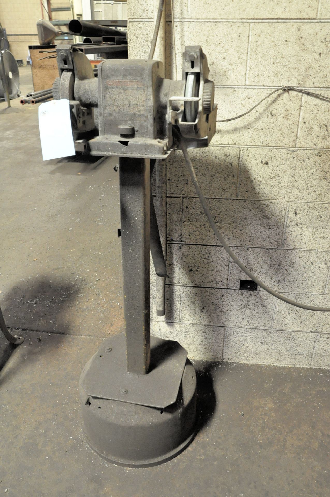 SEARS 6" Double End Pedestal Type Grinder, 1/2-HP, Single Phase