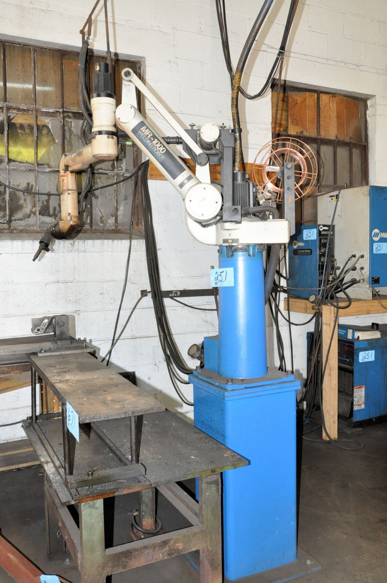 Miller MR-1000 Robotic Welder, Stock No. 043085, with Base, Etc. (Bldg 2) - Image 3 of 14