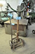 Lot-(1) 2-Wheel Drum Cart and (1) 2-Wheel Industrial Hand Cart, (Bldg 2)