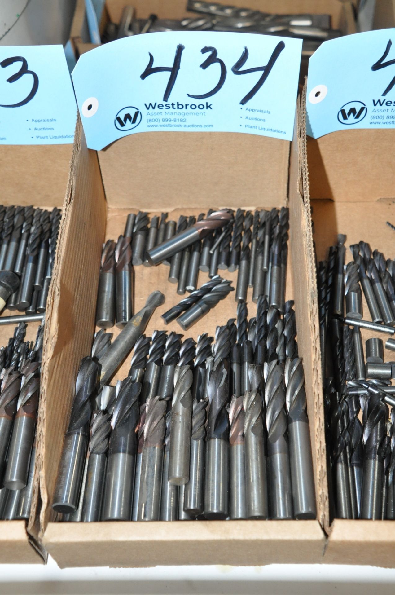 Lot-Carbide Drills in (1) Box