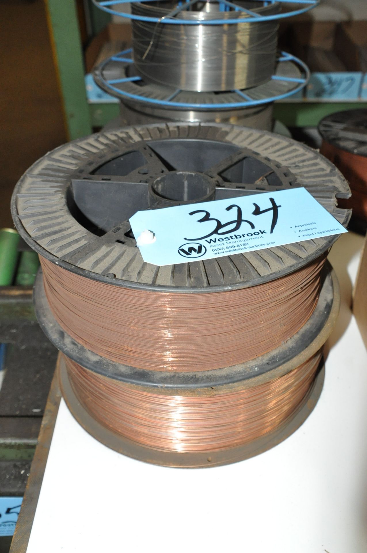 Lot-(2) Reels of Copper Mig Welding Wire