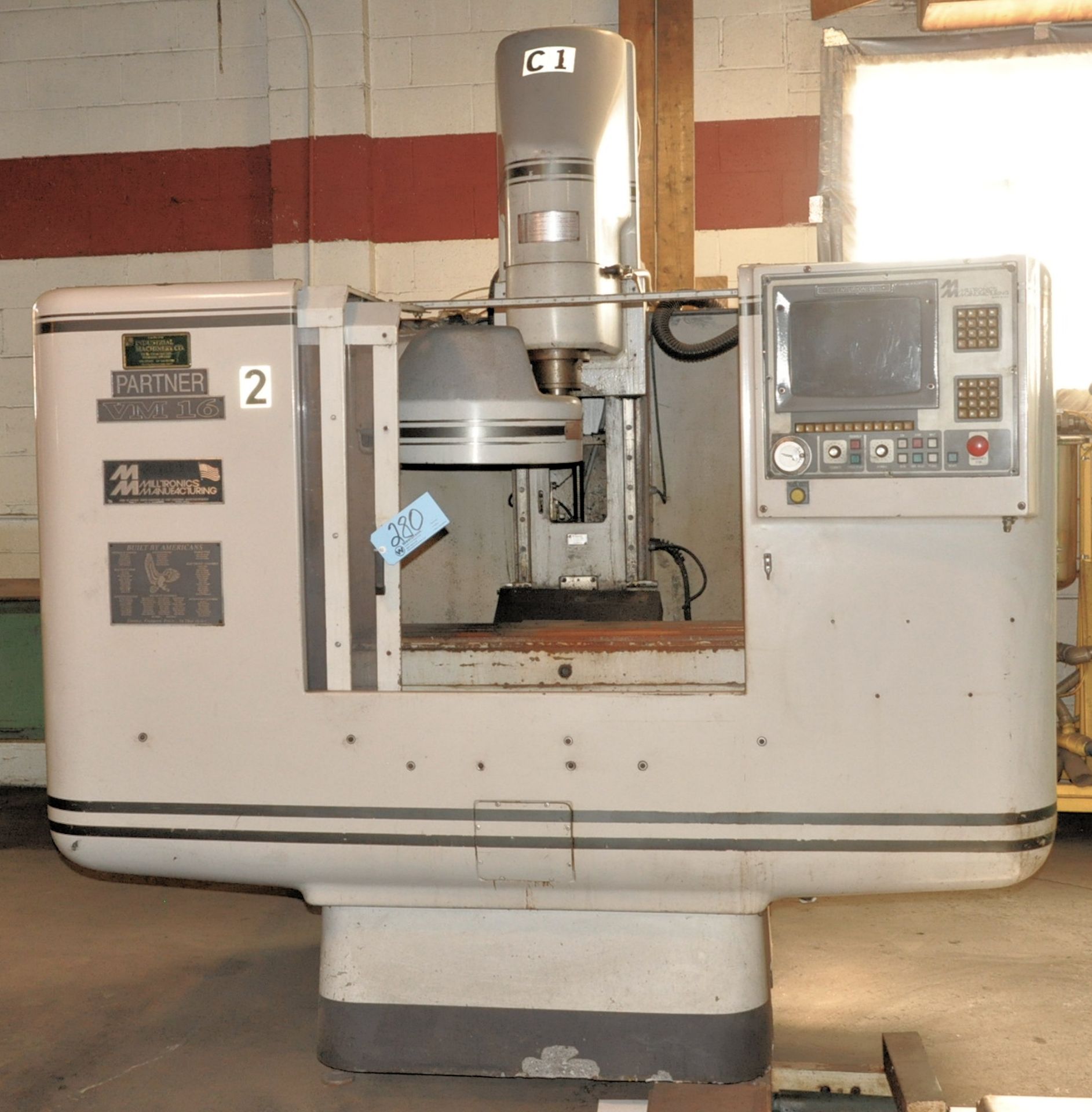 Milltronics Partner Vm16 CNC Vertical Machining Center