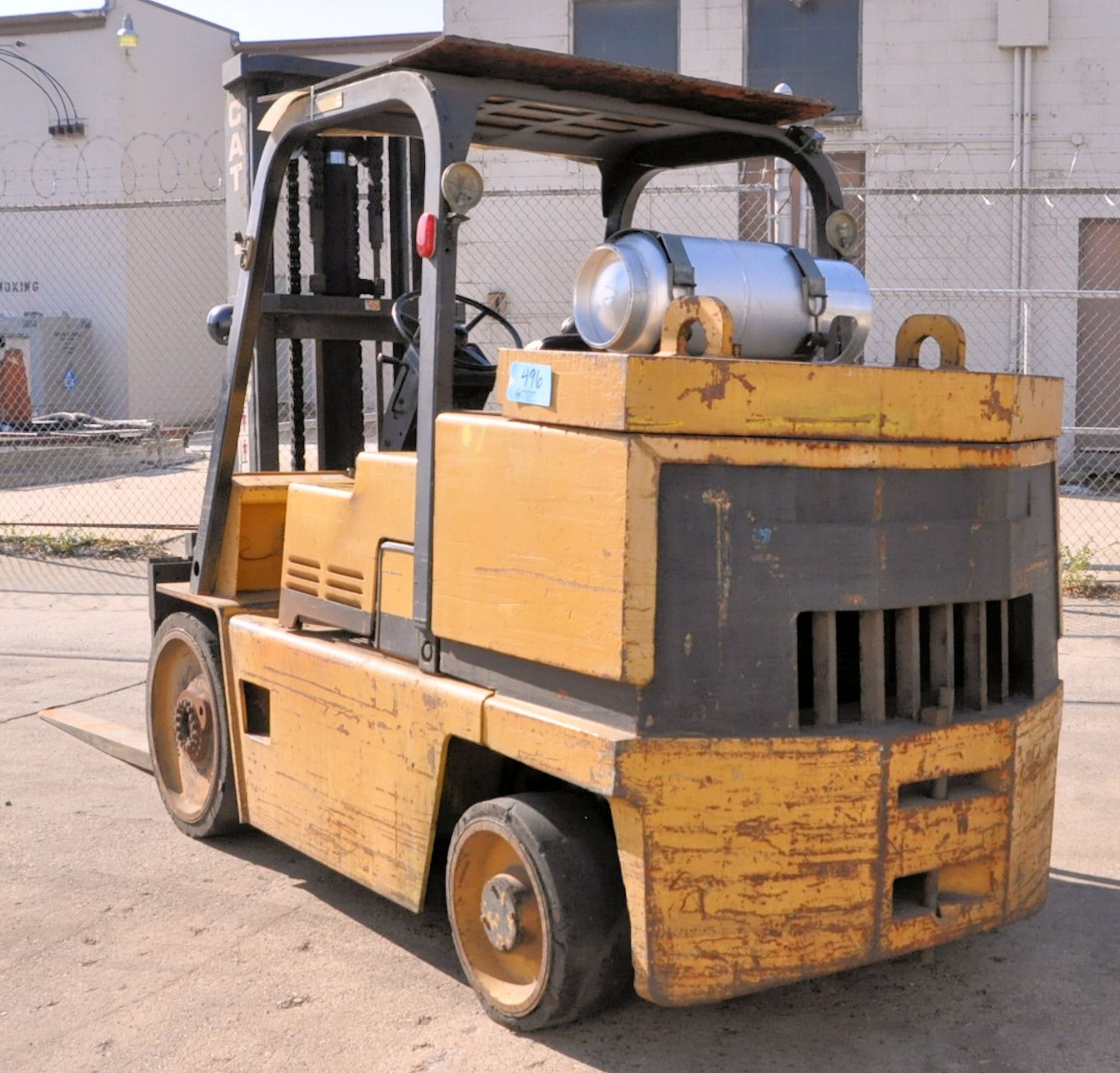 Caterpillar Model T150D, 16,000-Lbs. Capacity LP Gas Fork Lift Truck - Image 3 of 5