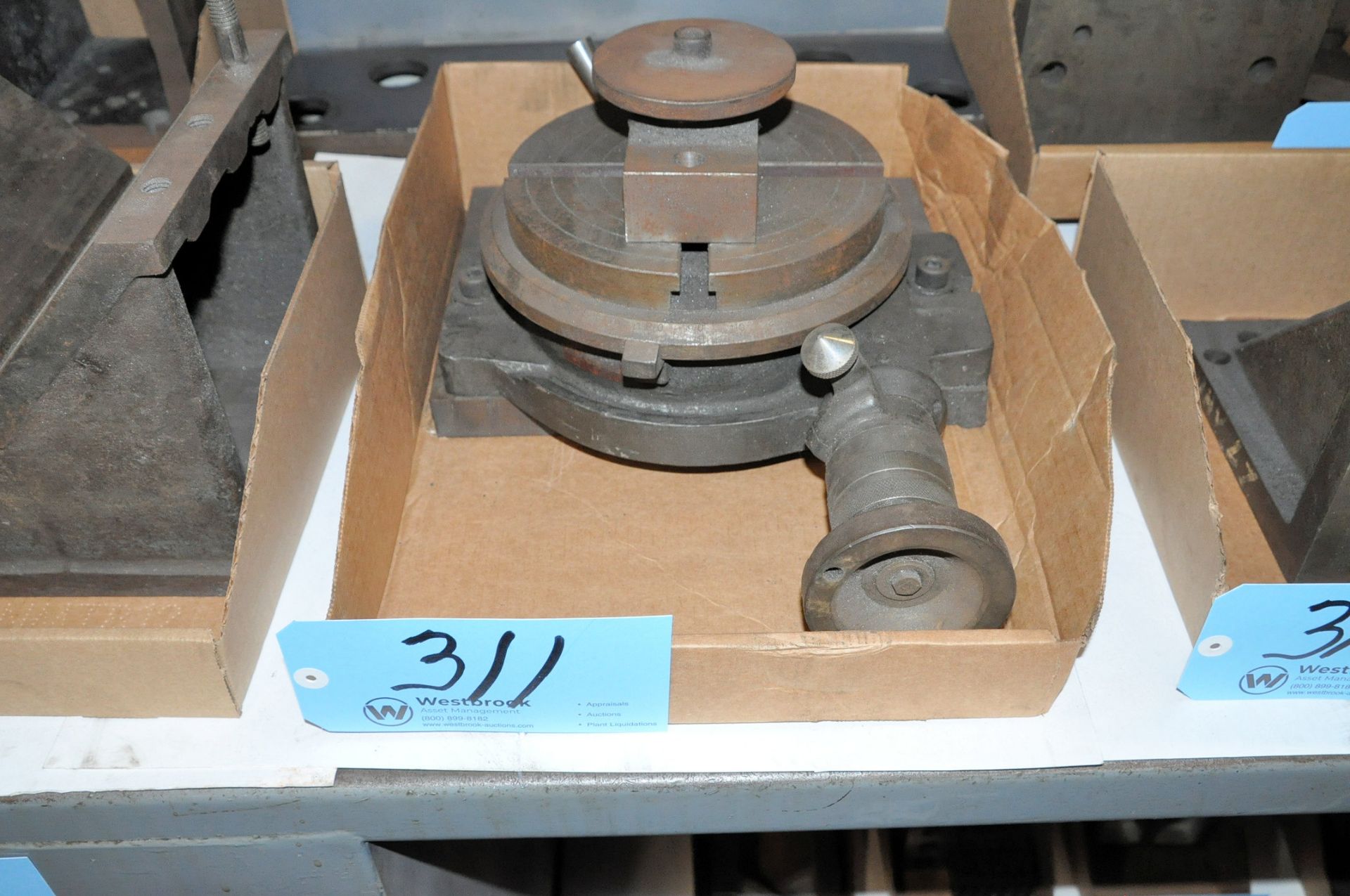 8" T-Slotted Rotary Index Table in (1) Box