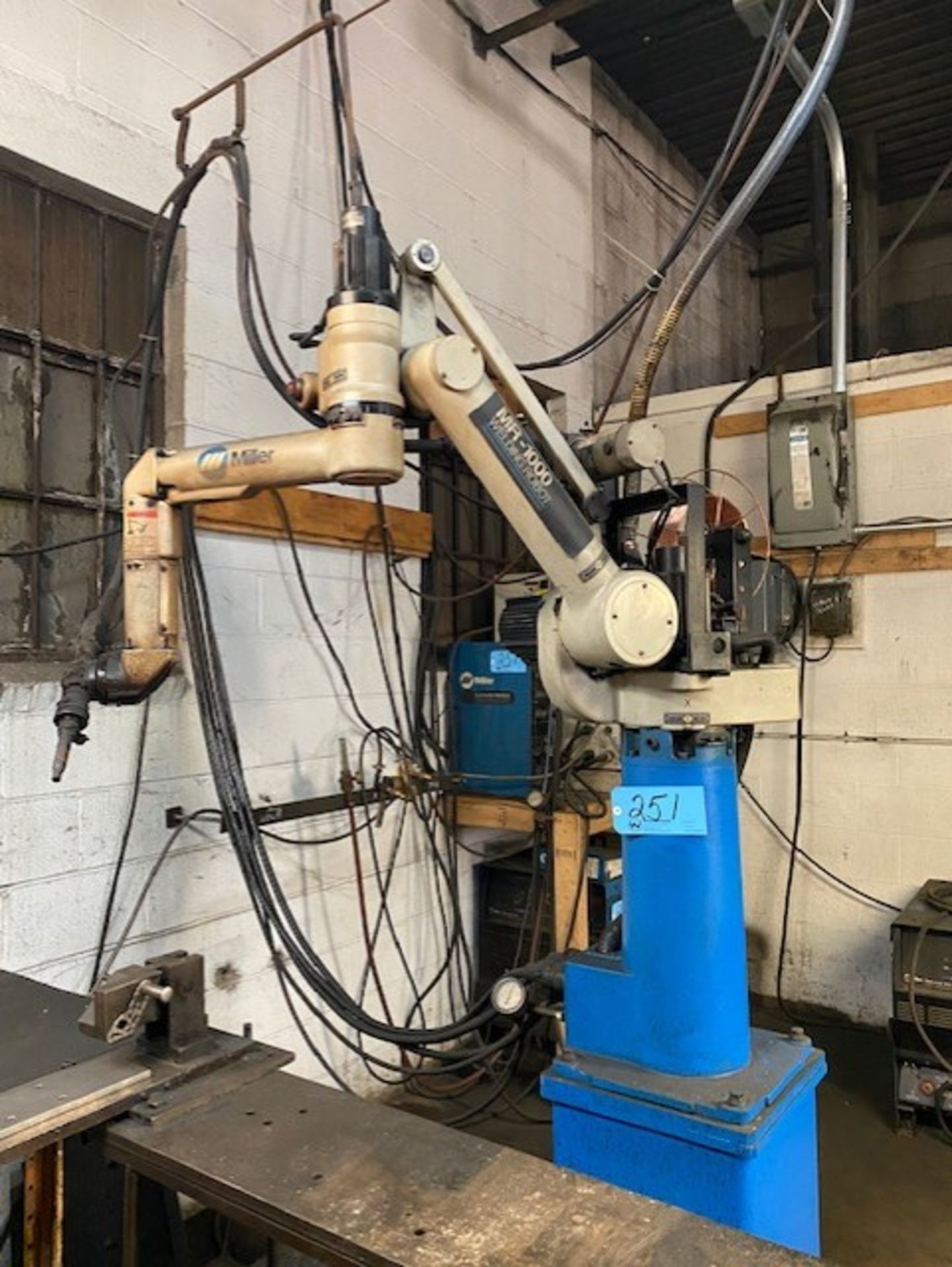 Miller MR-1000 Robotic Welder, Stock No. 043085, with Base, Etc. (Bldg 2)