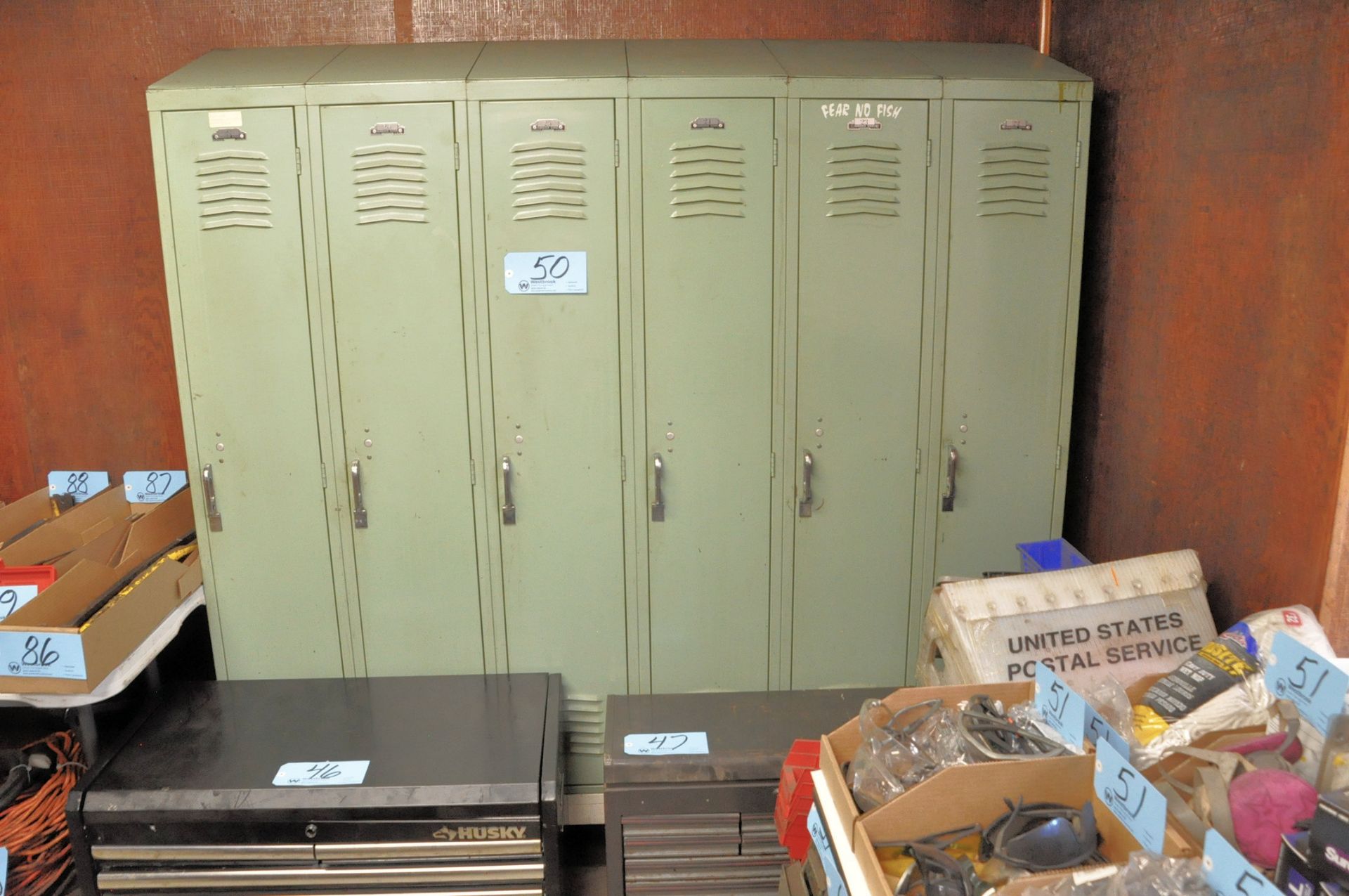 6-Door Employee Locker System