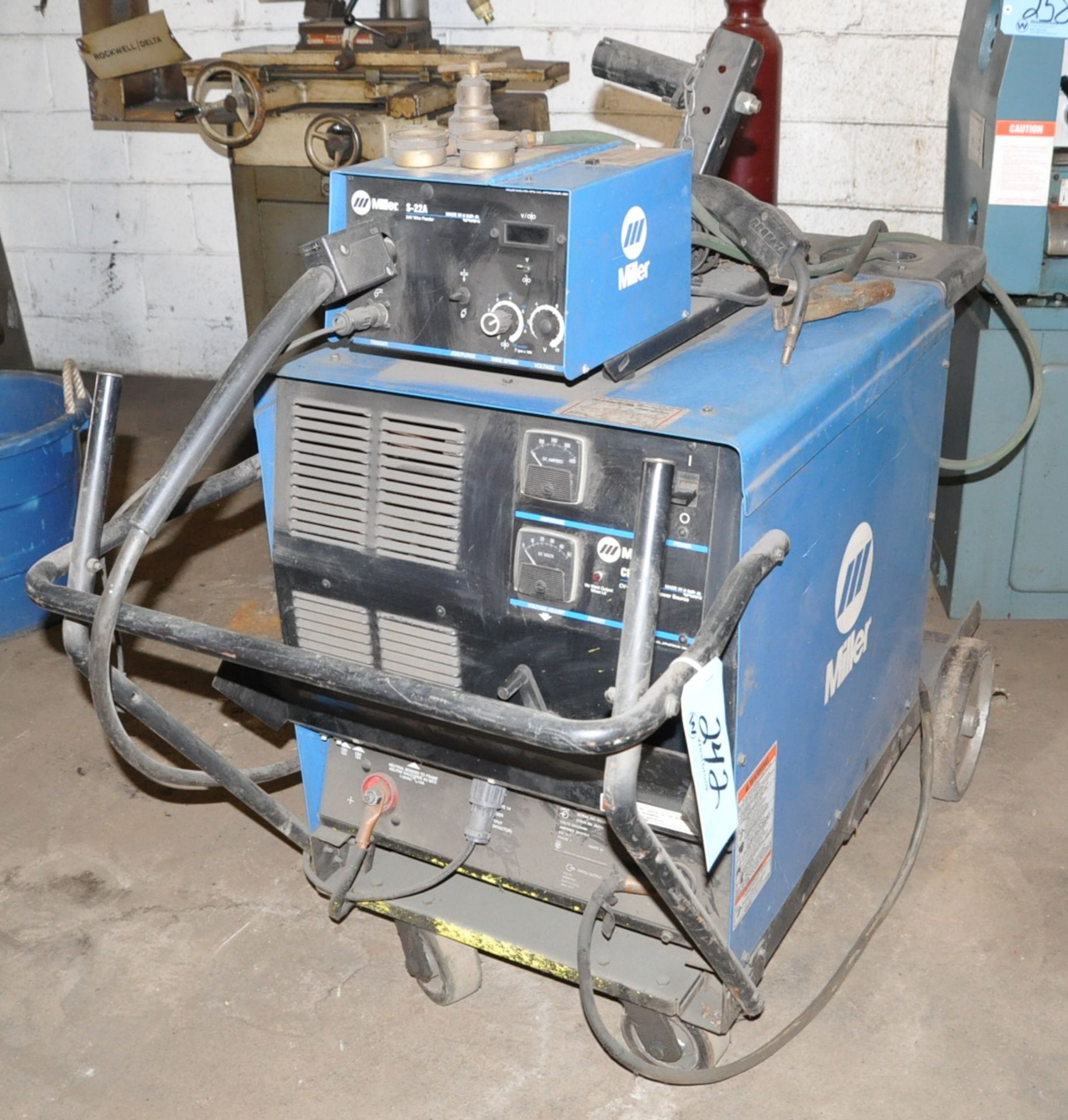 Miller CP-302, 300-Amp Capacity CV DC Arc Welding Power Source, Etc. (Bldg 2)