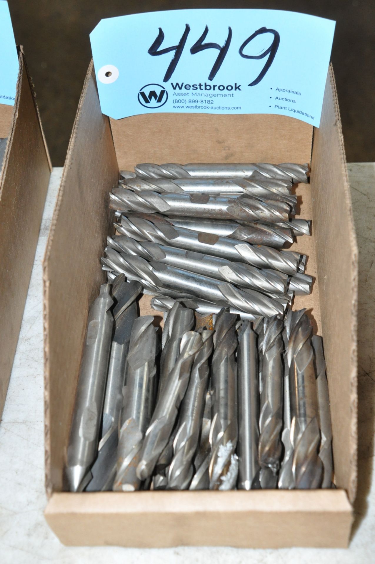 Lot-Double End Mills in (1) Box