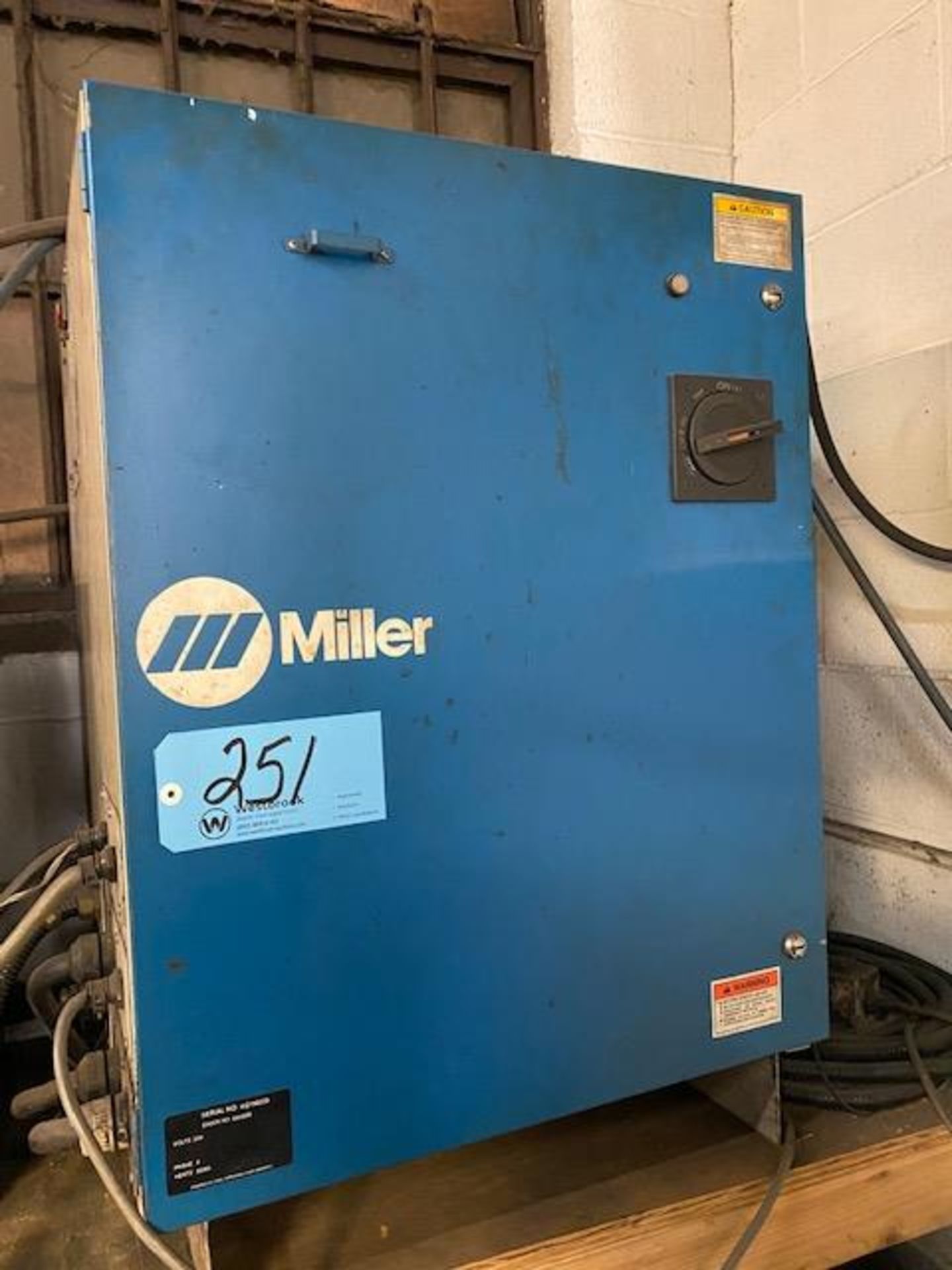 Miller MR-1000 Robotic Welder, Stock No. 043085, with Base, Etc. (Bldg 2) - Image 4 of 14