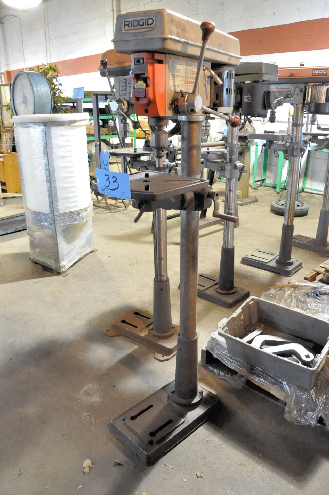 Ridgid Model DP15000, 15" Floor Standing Variable Speed Drill Press, (Bldg 2)