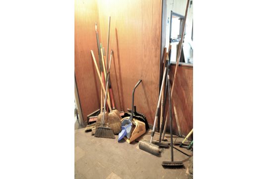 Lot-Various Cleanup Tools in Vestibule, (Bldg 2) - Image 2 of 3