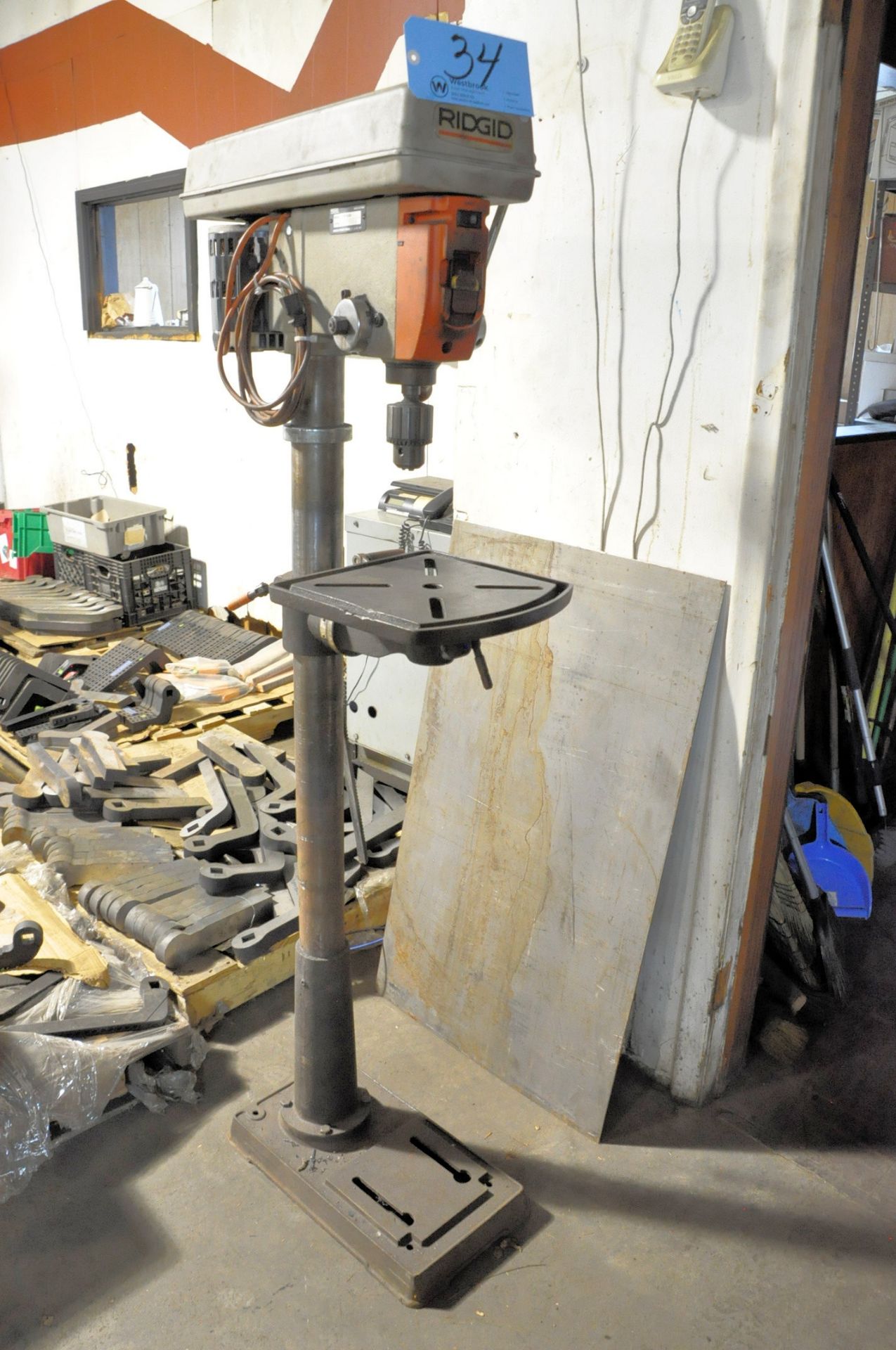 Ridgid Model DP15000, 15" Floor Standing Variable Speed Drill Press, (Bldg 2) - Image 2 of 4