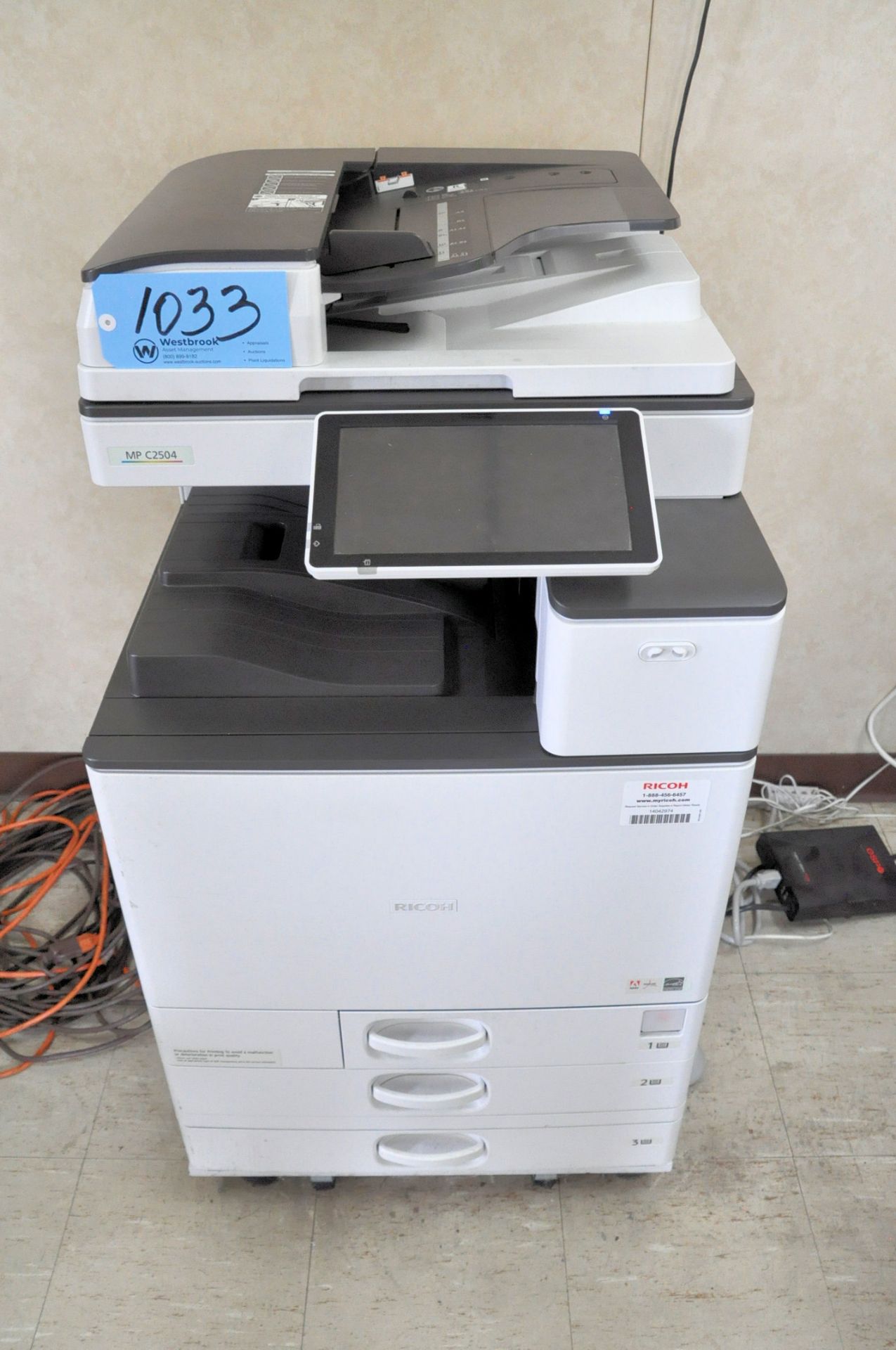 Ricoh MP C2504 Multifunction Copier Machine