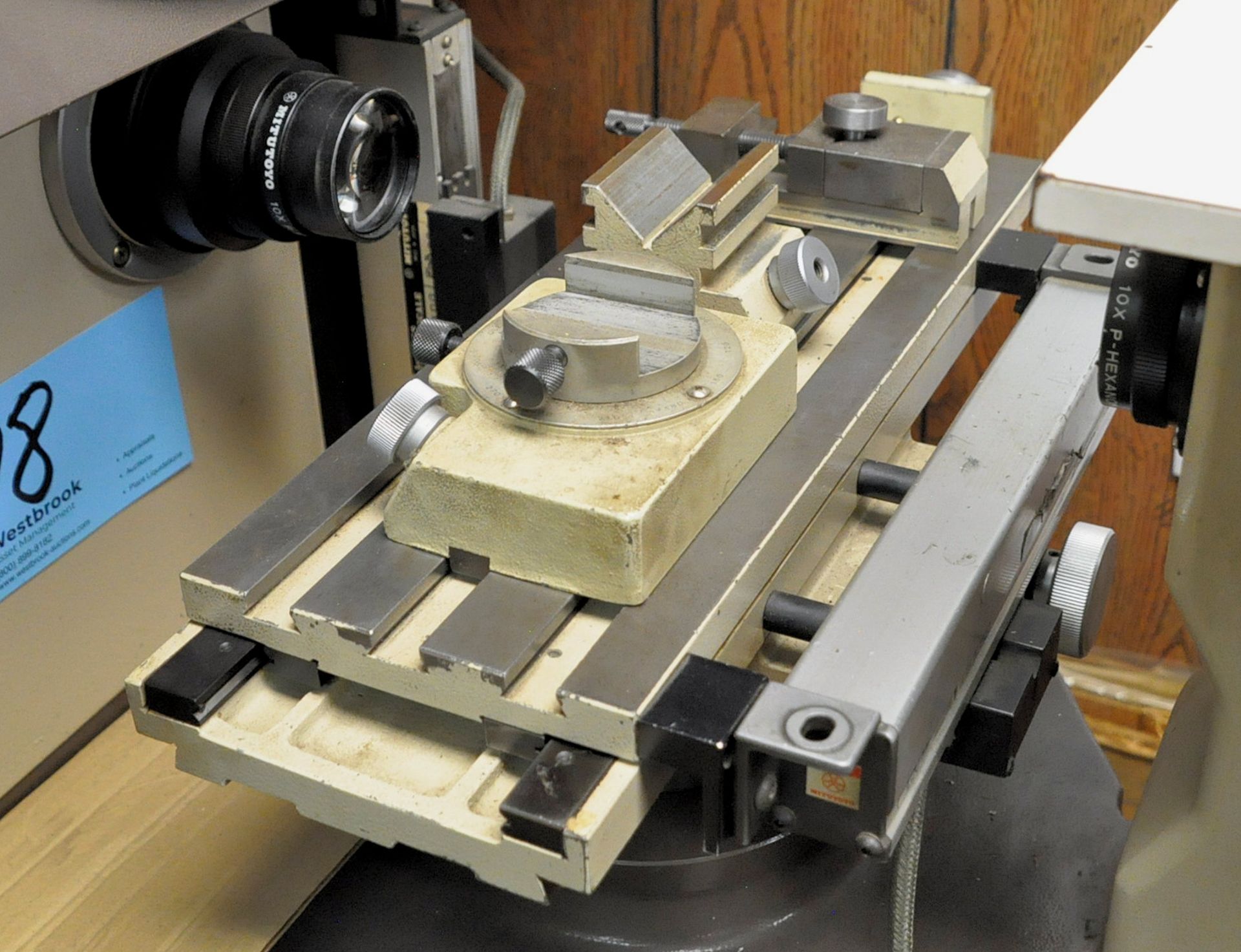 Mitutoyo Model PH350-H, 14" Optical Comparator - Image 4 of 6