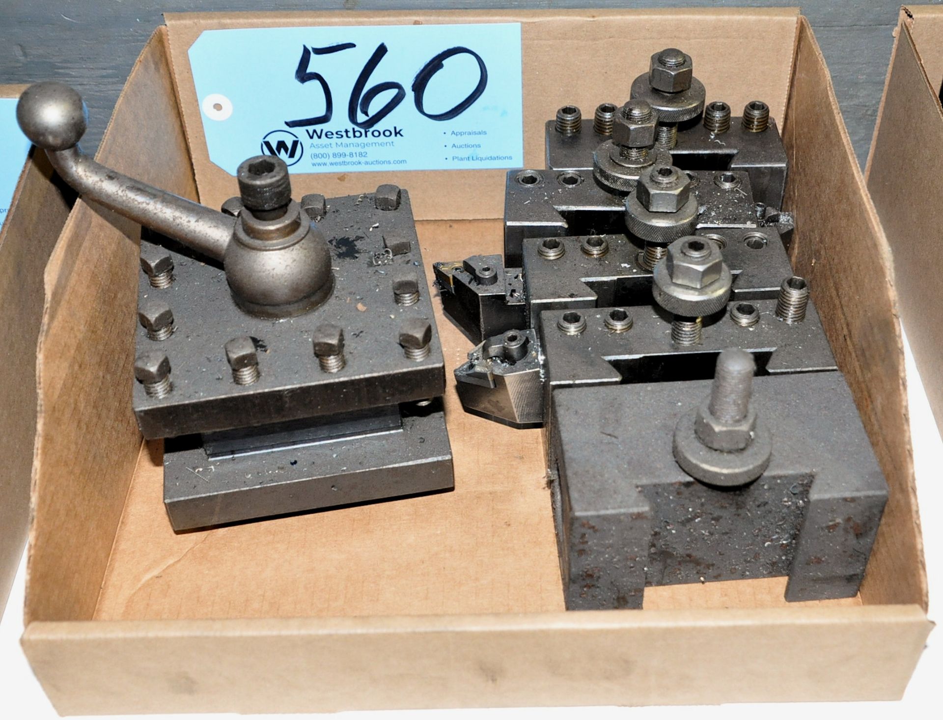 Lot-Tool Post and Holders in (1) Box