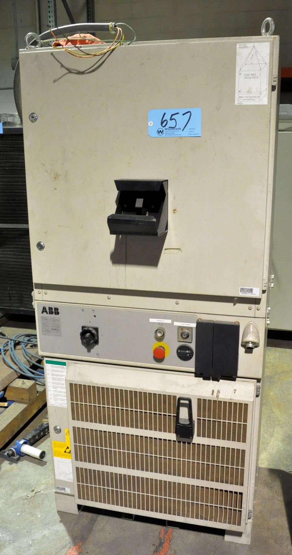 Lot-(1) ABB Robot, GSI Lumonics JK700TR Series Yag Laser, Robot Controller - Image 3 of 17