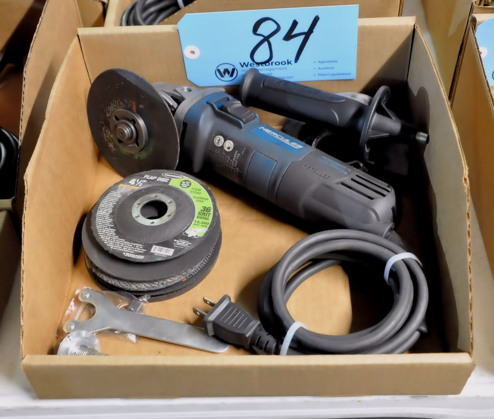 Hercules Electric Angle Grinder with Supply in (1) Box