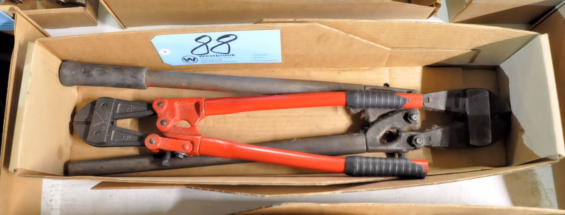 Lot-(2) Pairs Bolt Cutters in (1) Box