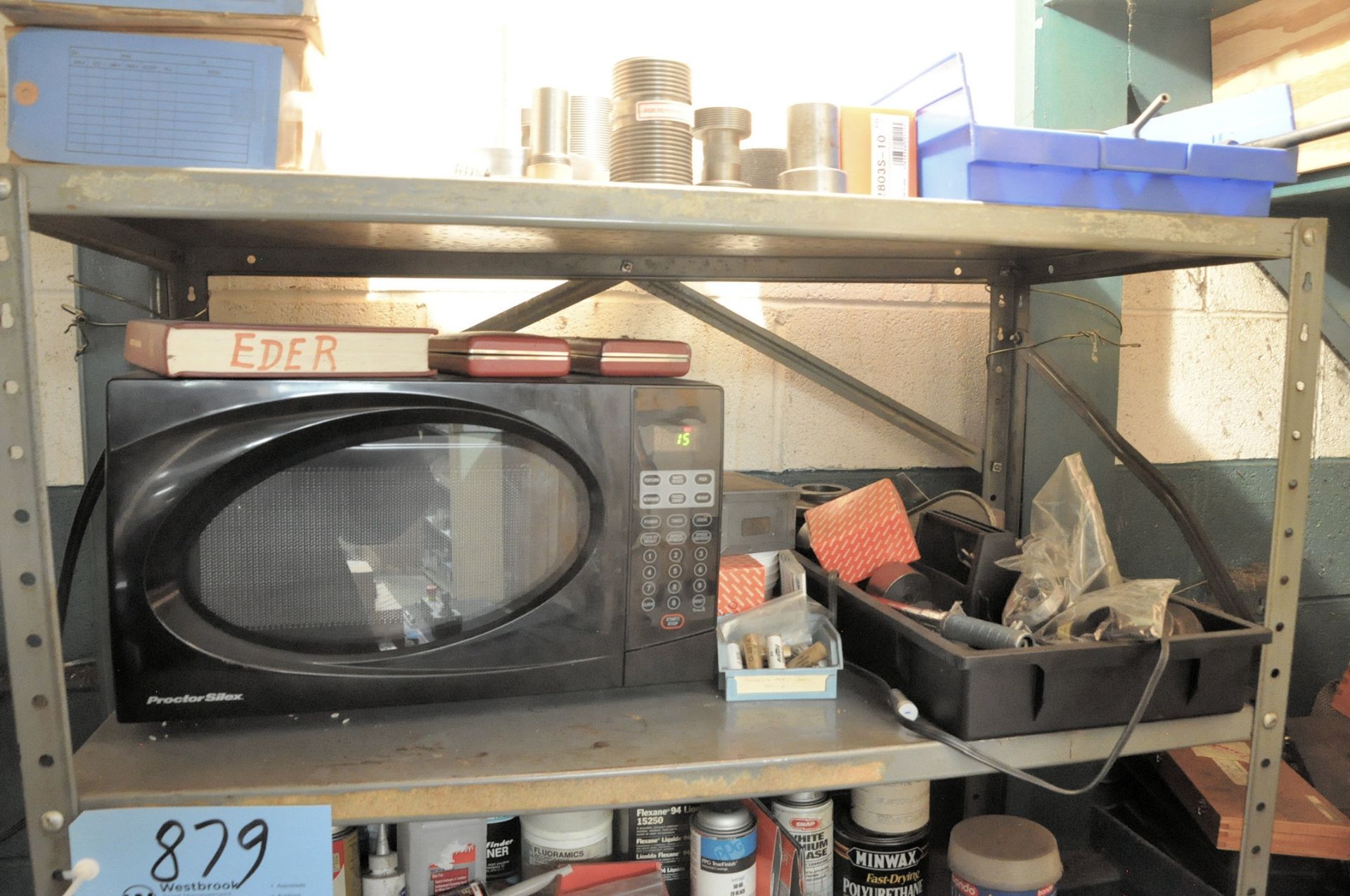 Lot-Inspection Gauges, Fixtures, etc. (Not in Service) in Closet, with Microwave - Image 4 of 8