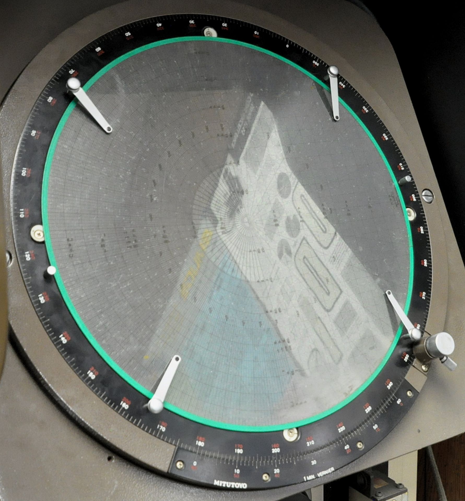 Mitutoyo Model PH350-H, 14" Optical Comparator - Image 5 of 6