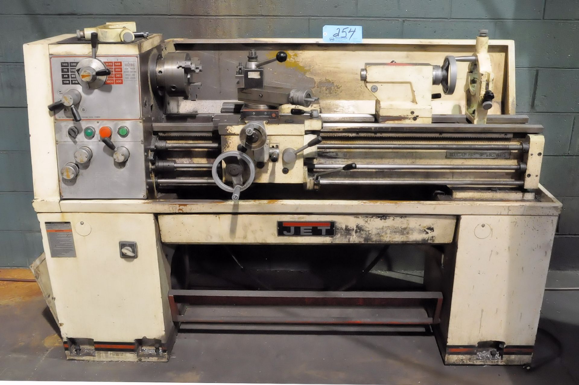 Jet Model GH-1340A, 13" x 40" Geared Head Engine Lathe