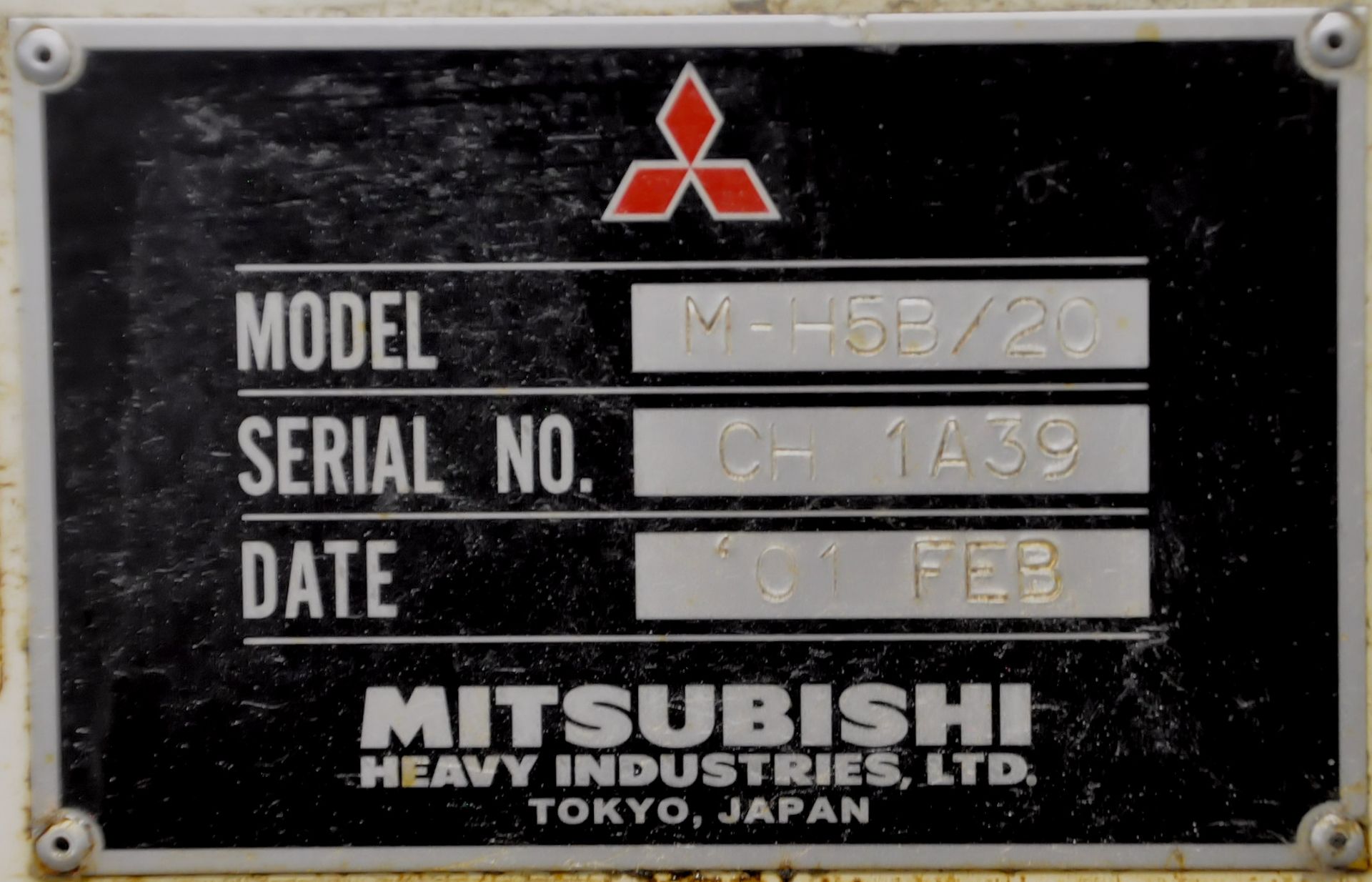 Mitsubishi M-H5B/20, Dual Pallet CNC Horizontal Machining Center - Image 13 of 13