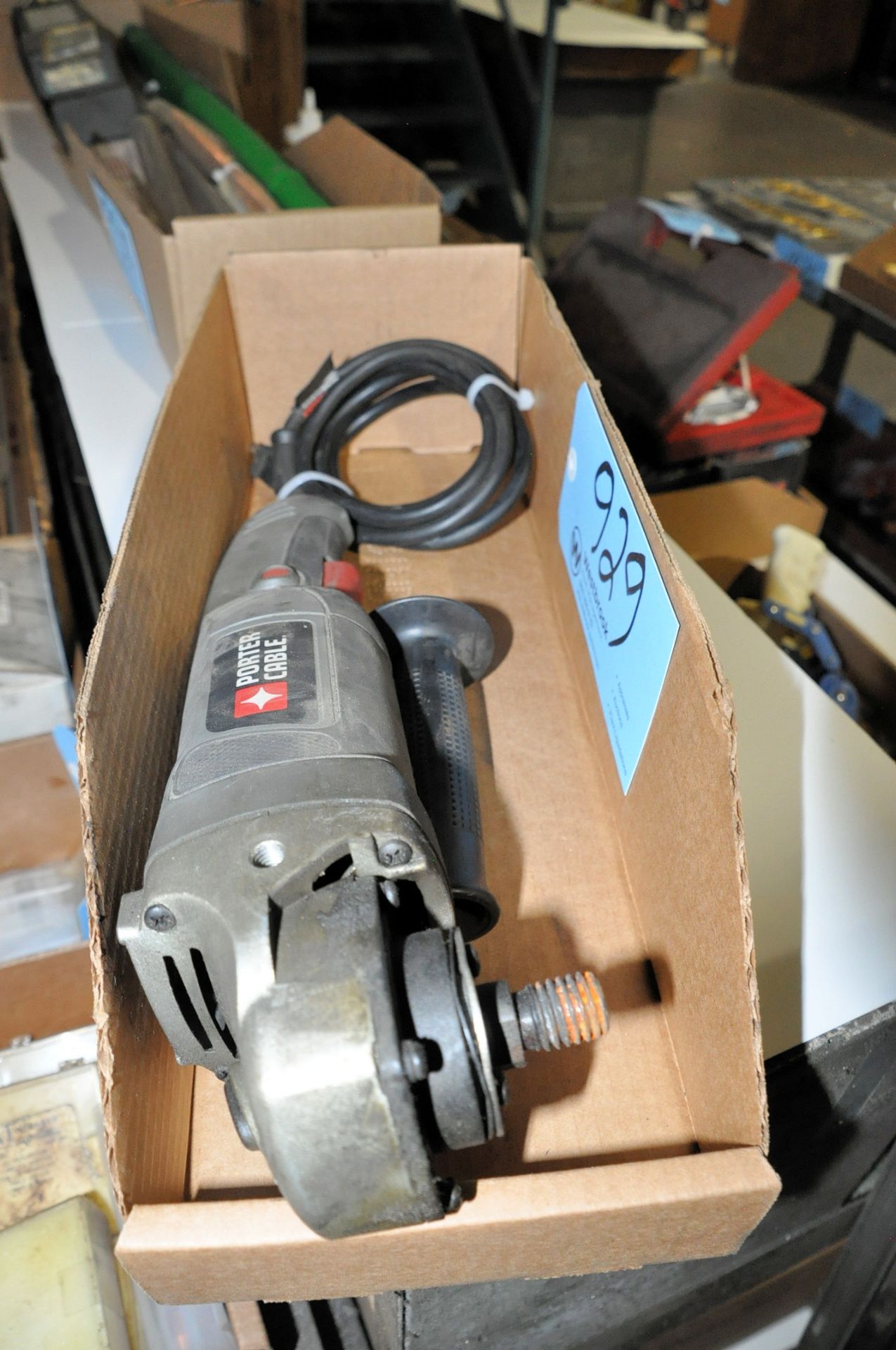Porter Cable 4 1/2" Electric Angle Grinder in (1) Box