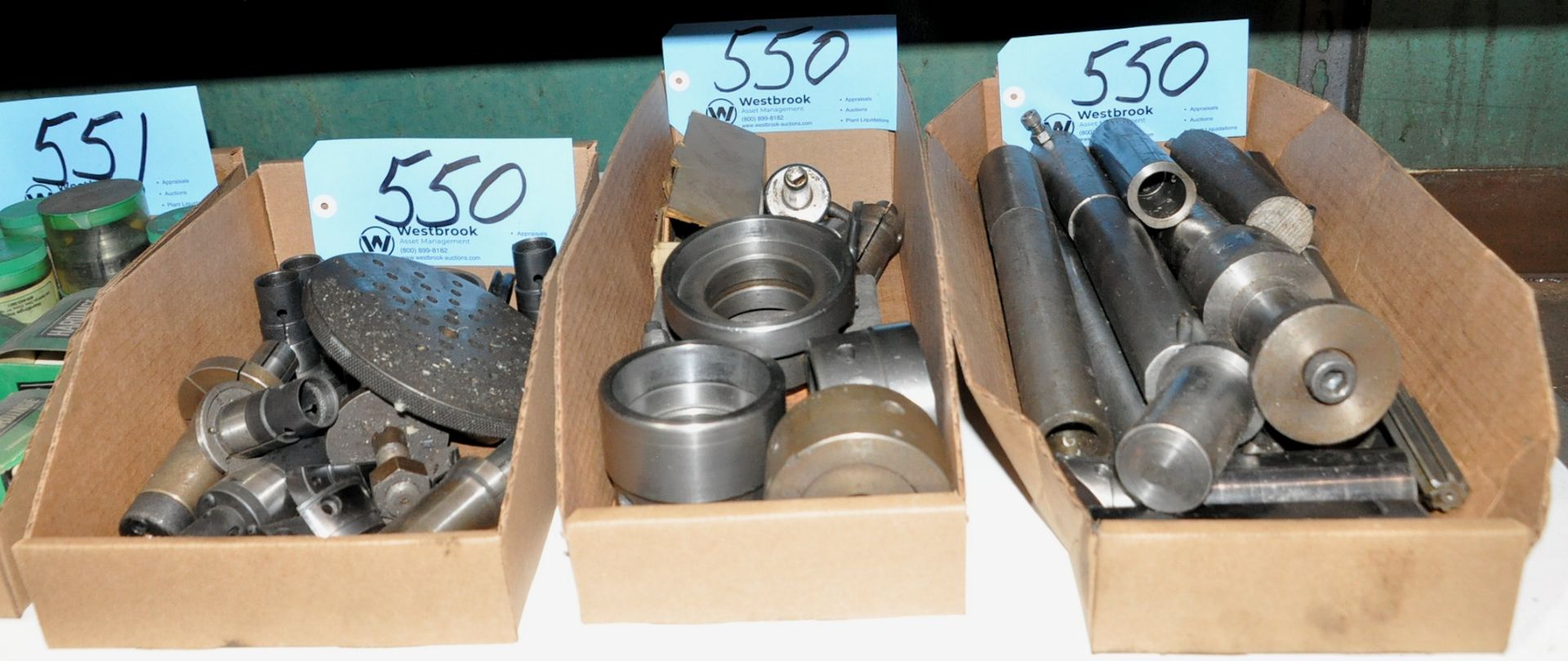 Lot-Various Tooling in (3) Boxes