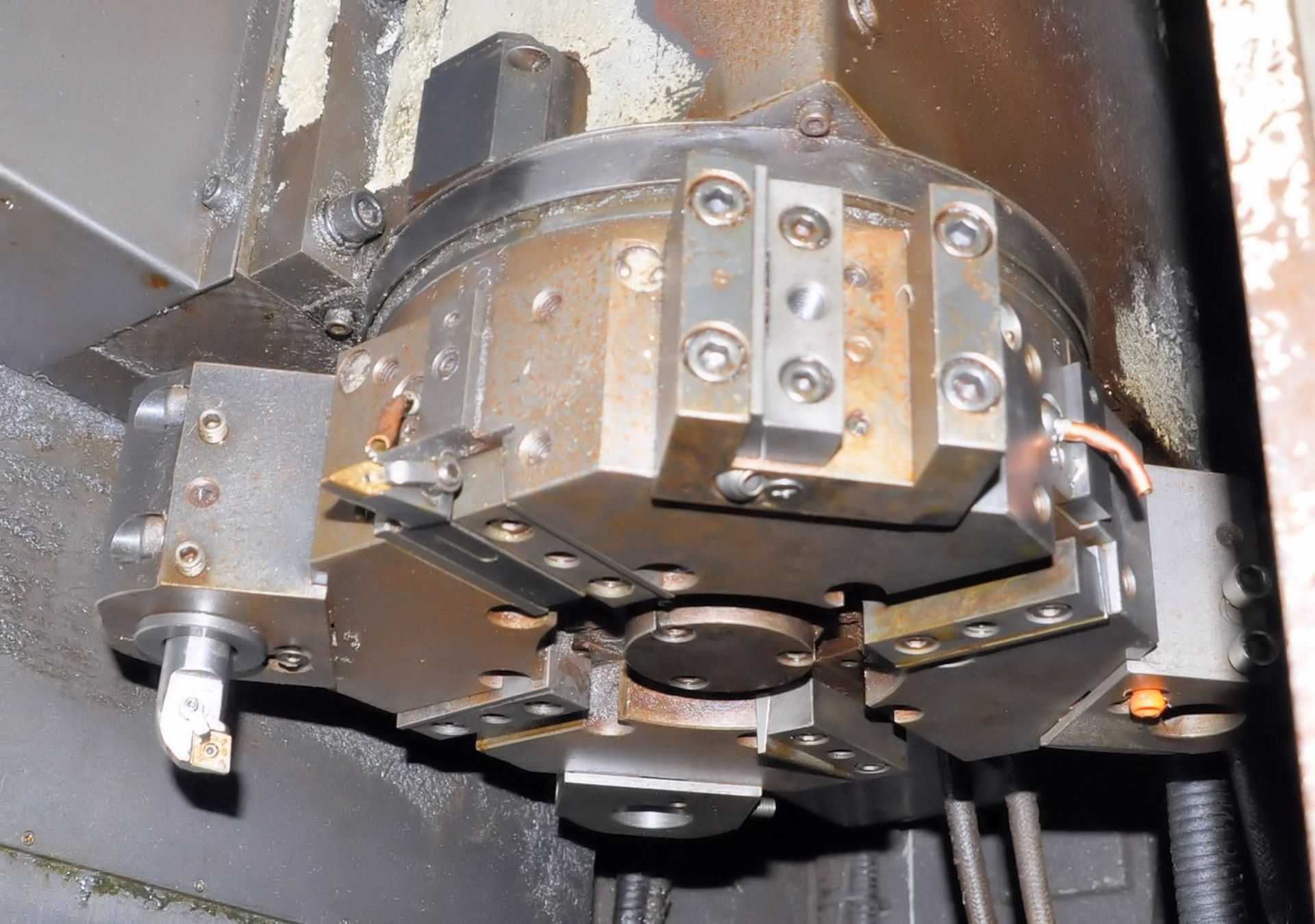 Hwacheon ECO-3V CNC Dual Spindle Station Vertical Turning Center - Image 4 of 8