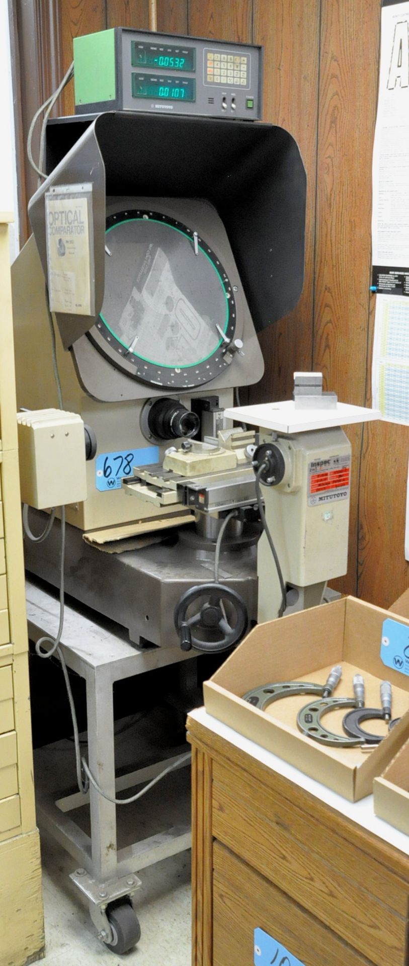 Mitutoyo Model PH350-H, 14" Optical Comparator