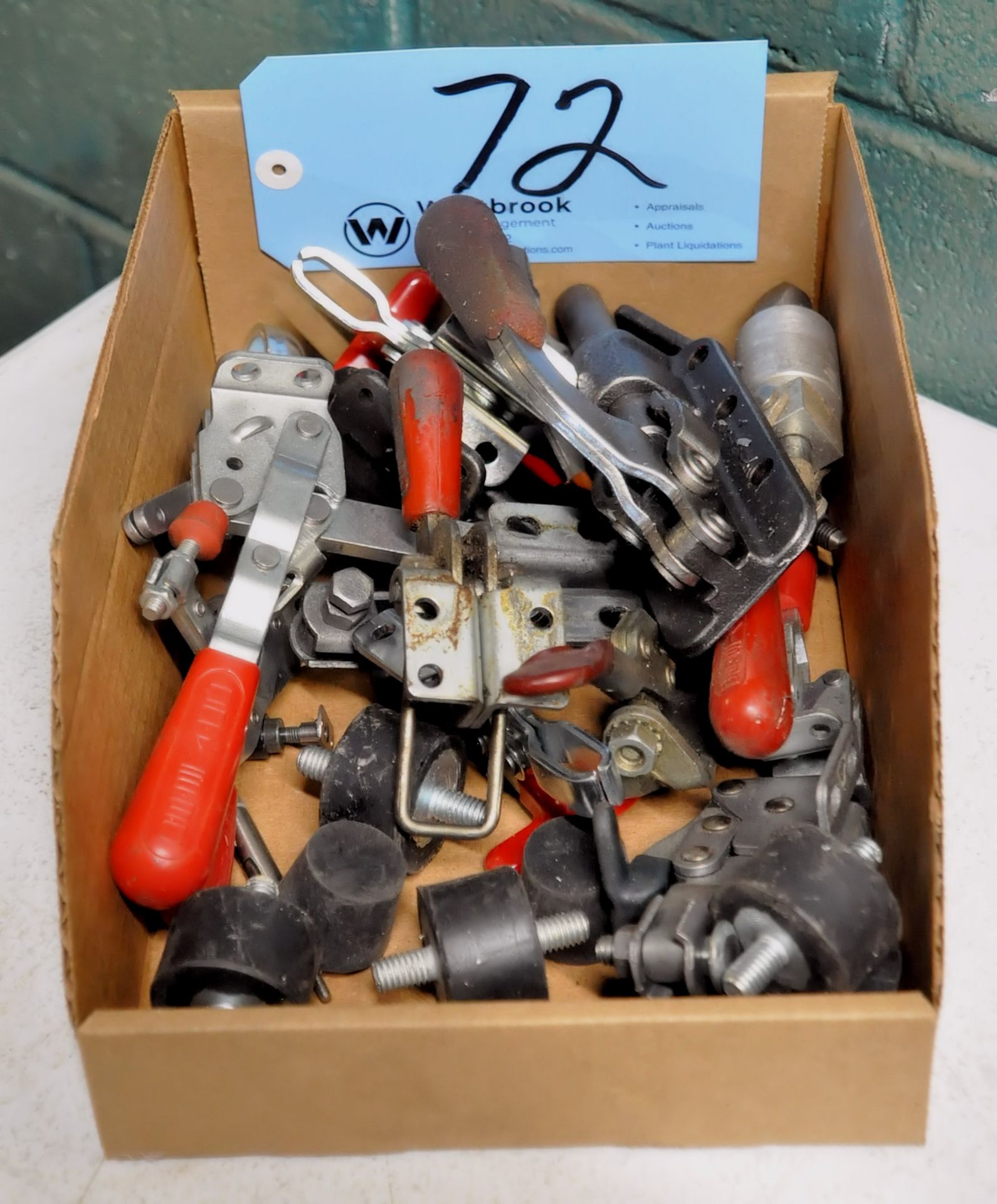 Lot-Destaco Type Clamps in (1) Box