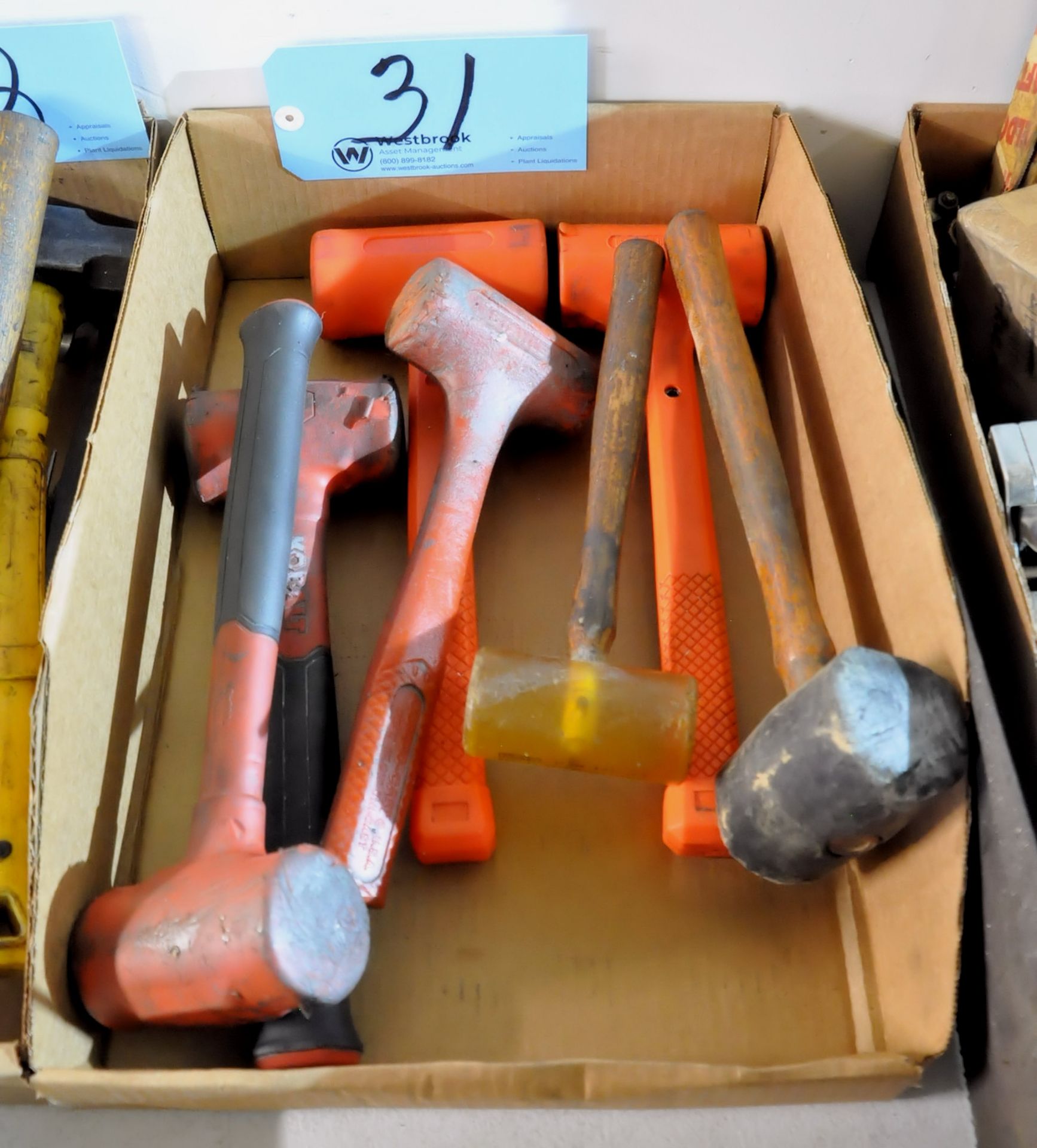 Lot-Mallets and Dead Blow Hammers in (1) Box