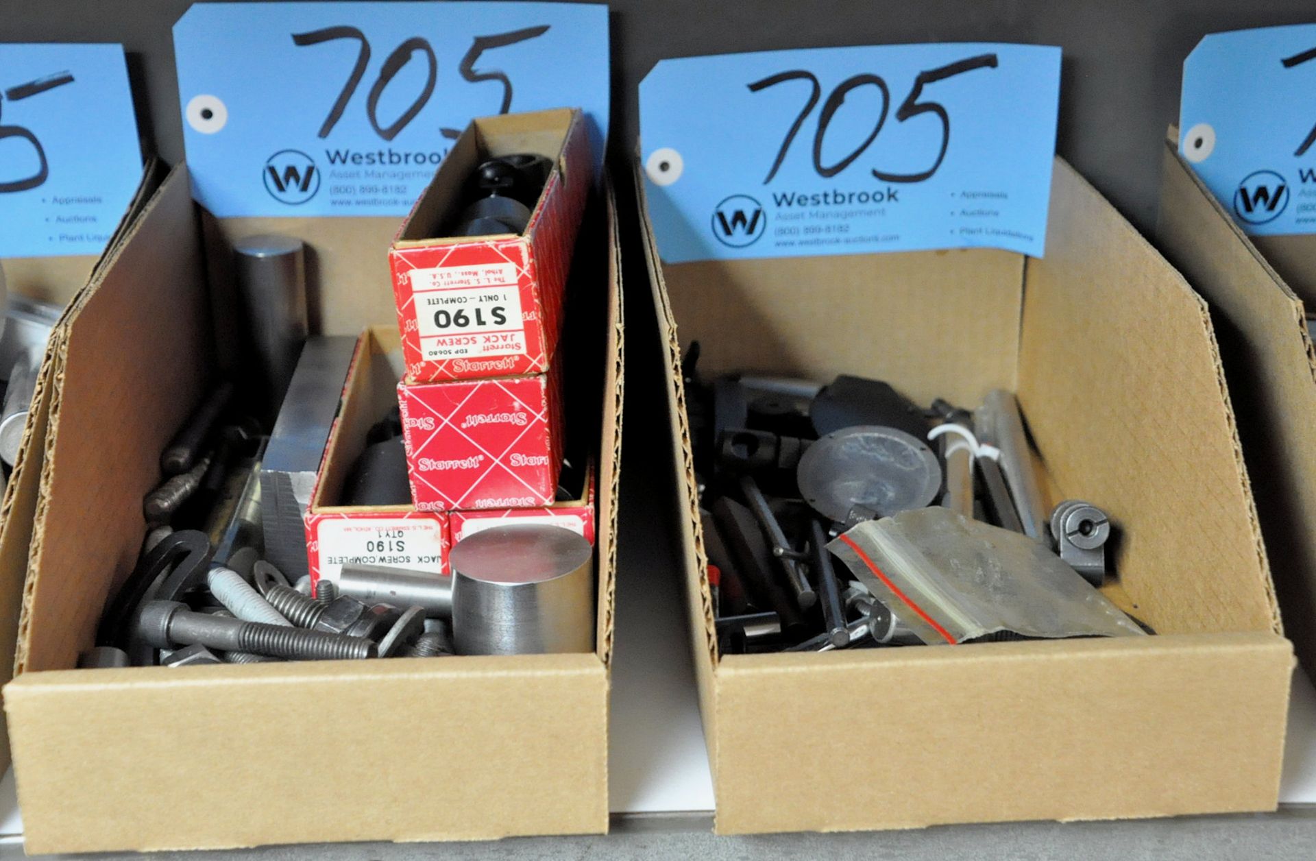 Lot-Various Inspection Tooling in (5) Boxes on (1) Shelf - Image 3 of 4
