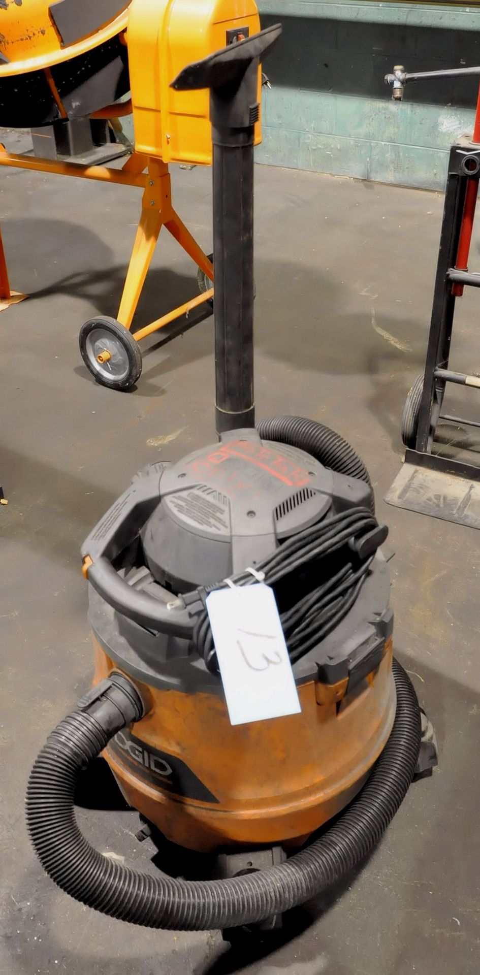 Ridgid Portable Shop Vac with Hose and Attachments