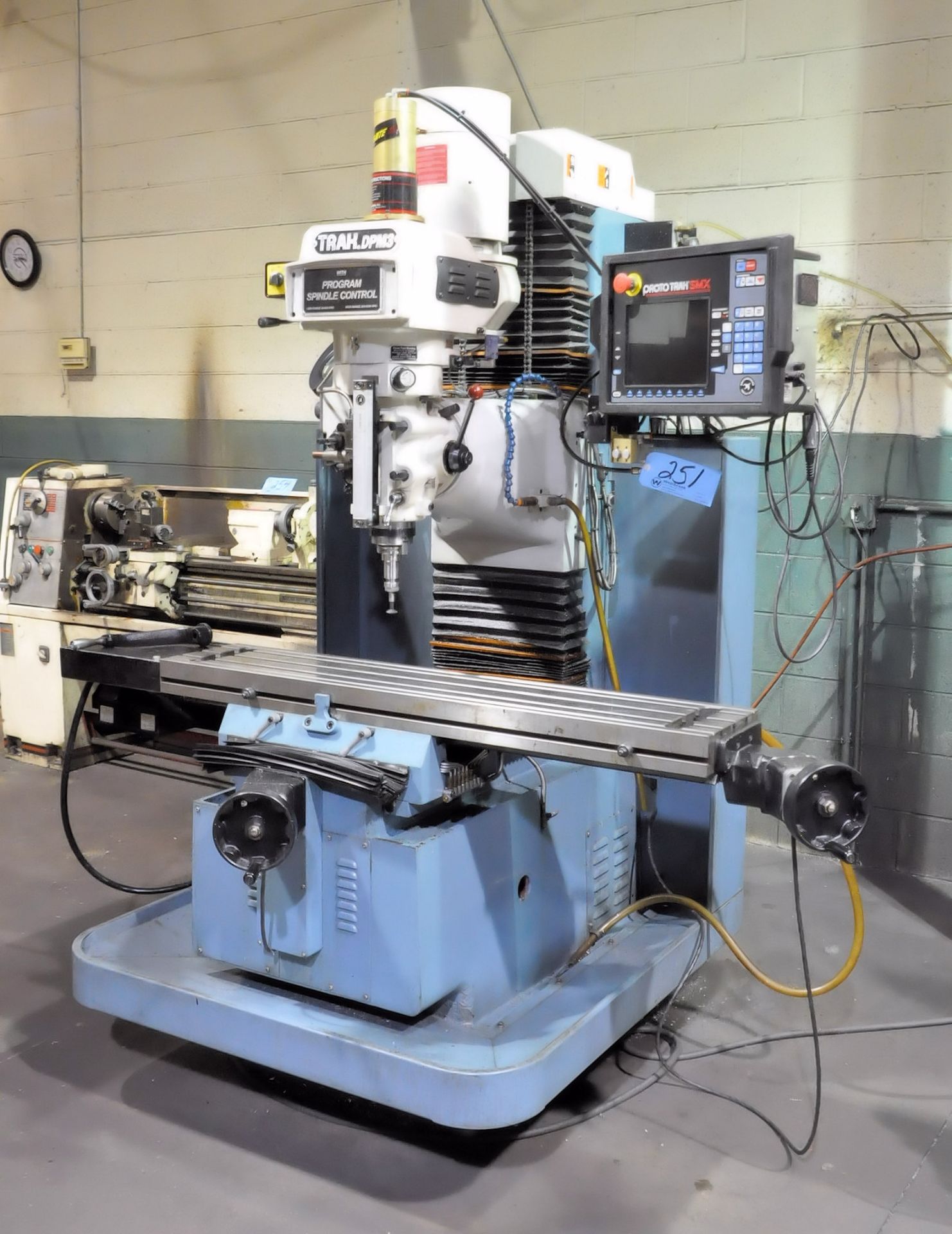 Southwest Industries Model Trak DPMSX3P, CNC 5-HP Variable Speed Vertical Bed Milling Machine