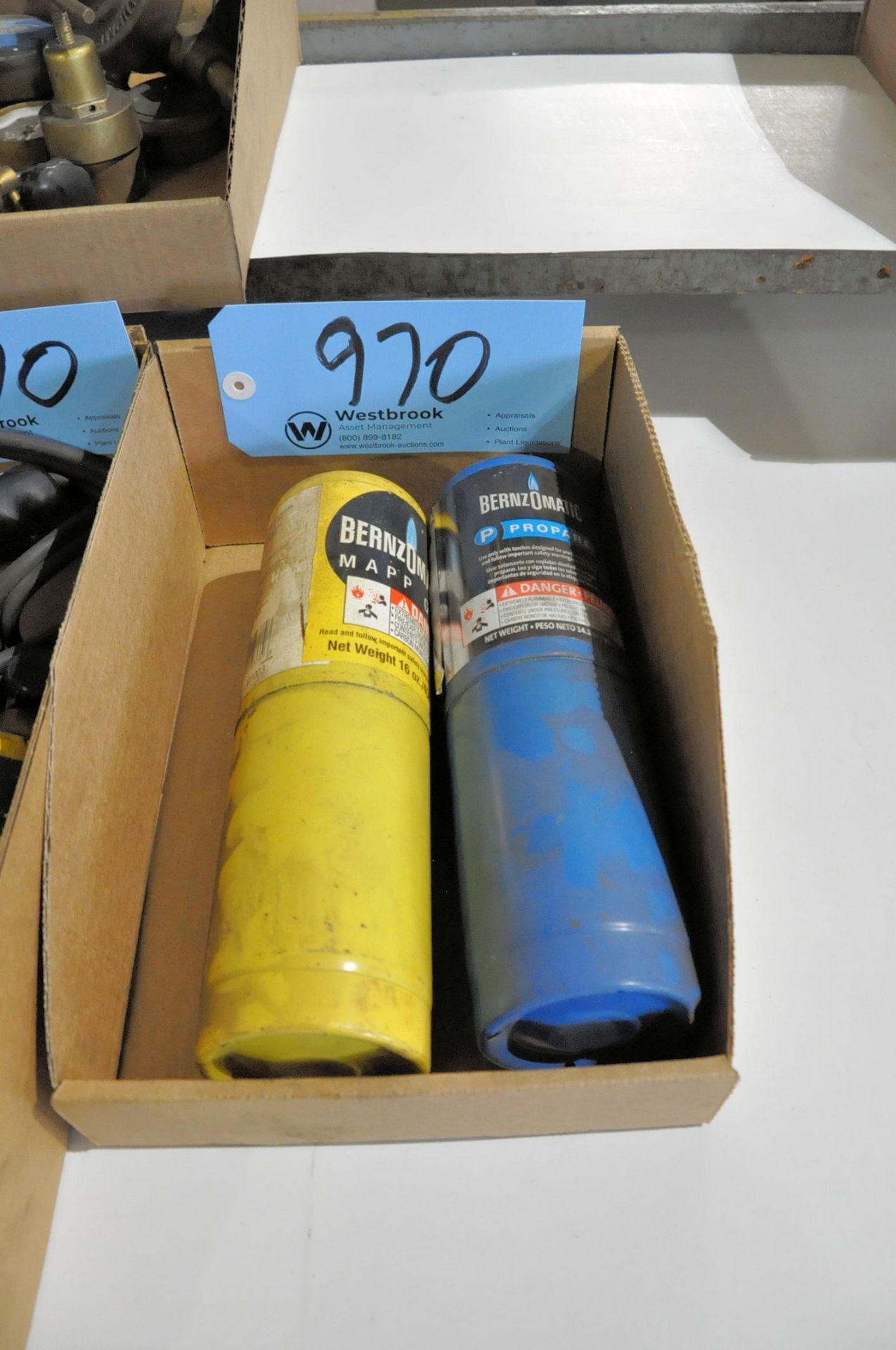 Propane Torch with Small Tanks, Grease Gun, and Regulator Gauges in (4) Boxes - Image 3 of 4