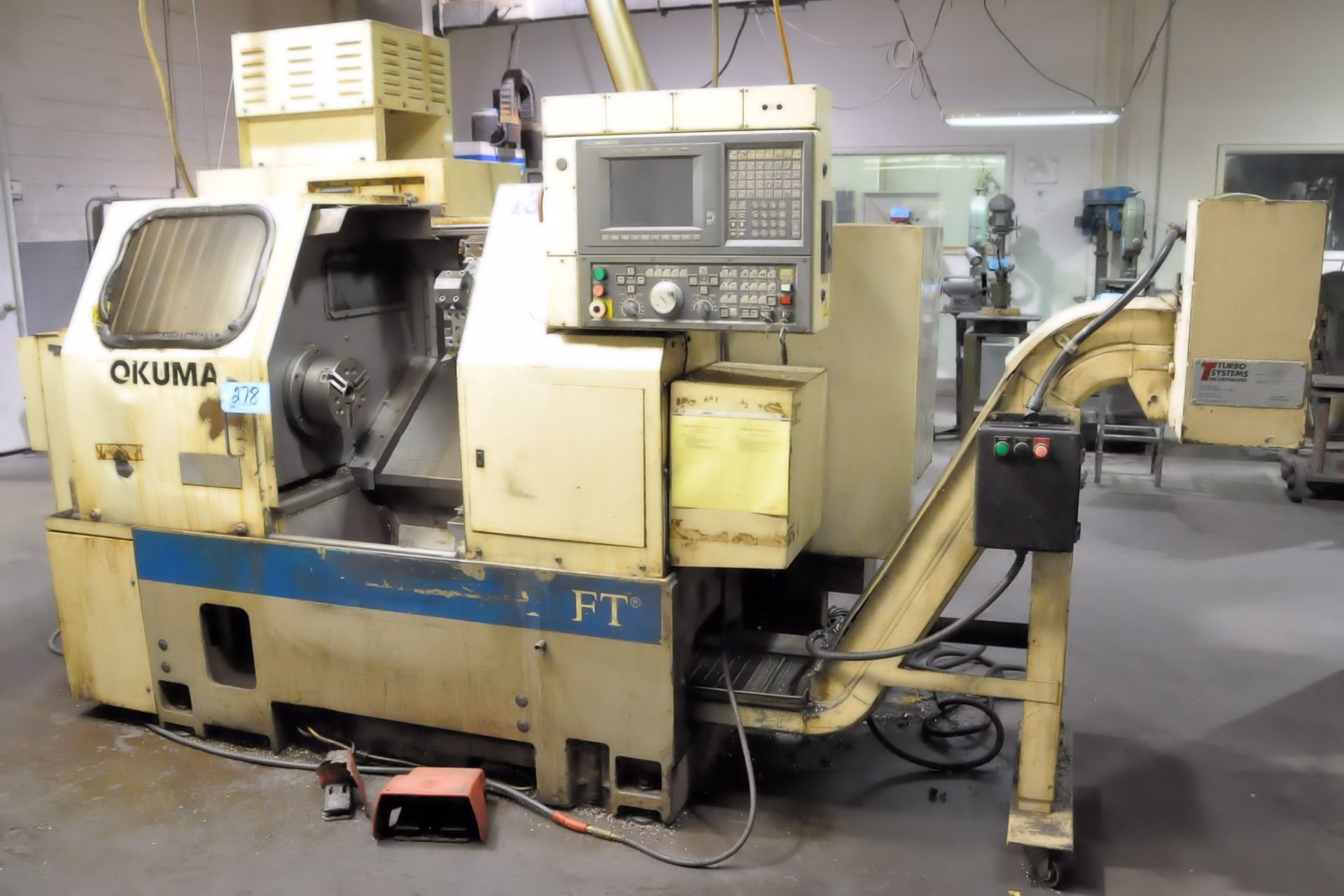 Okuma Model LNC8 CNC Turning Center