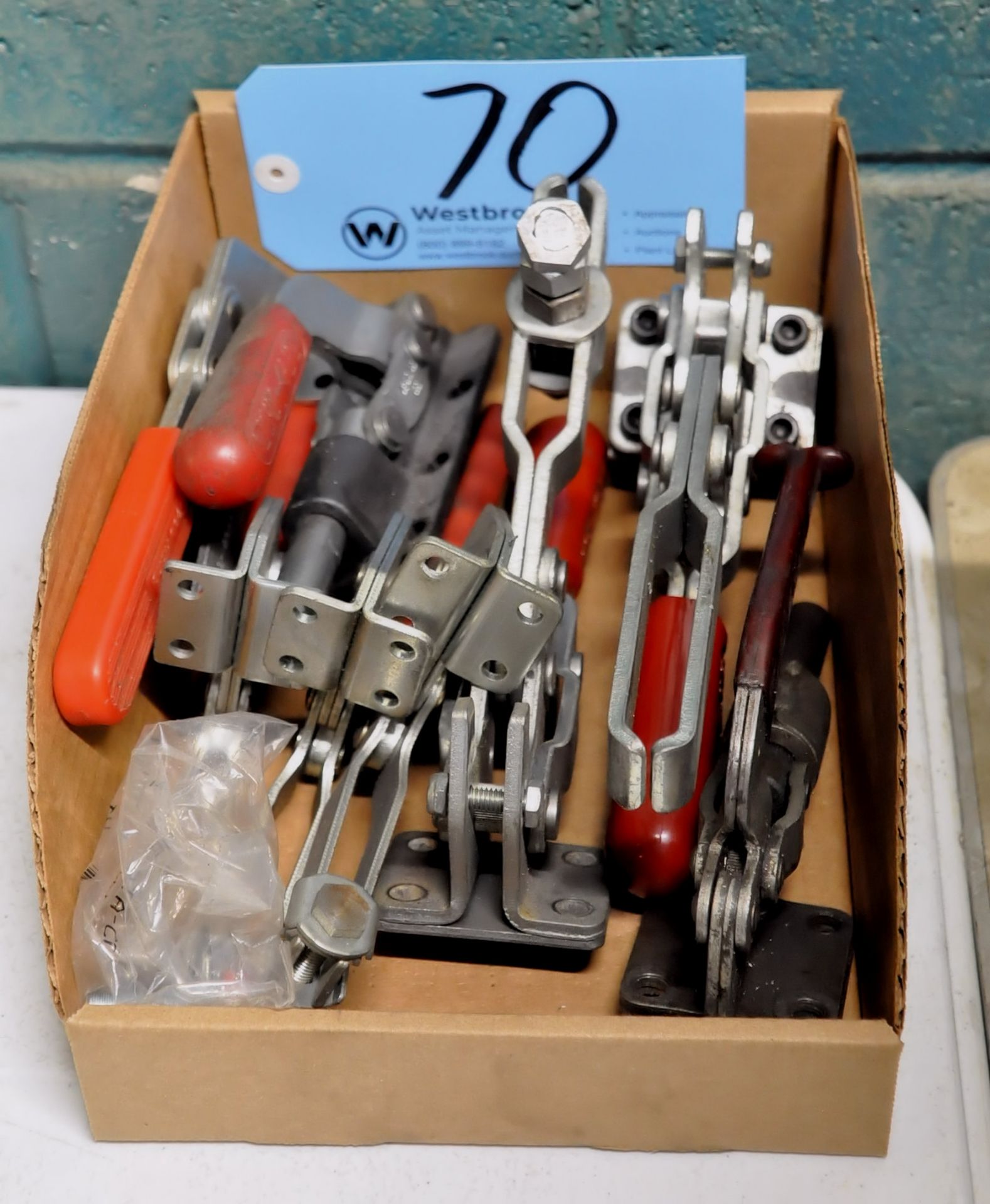 Lot-Destaco Type Clamps in (1) Box