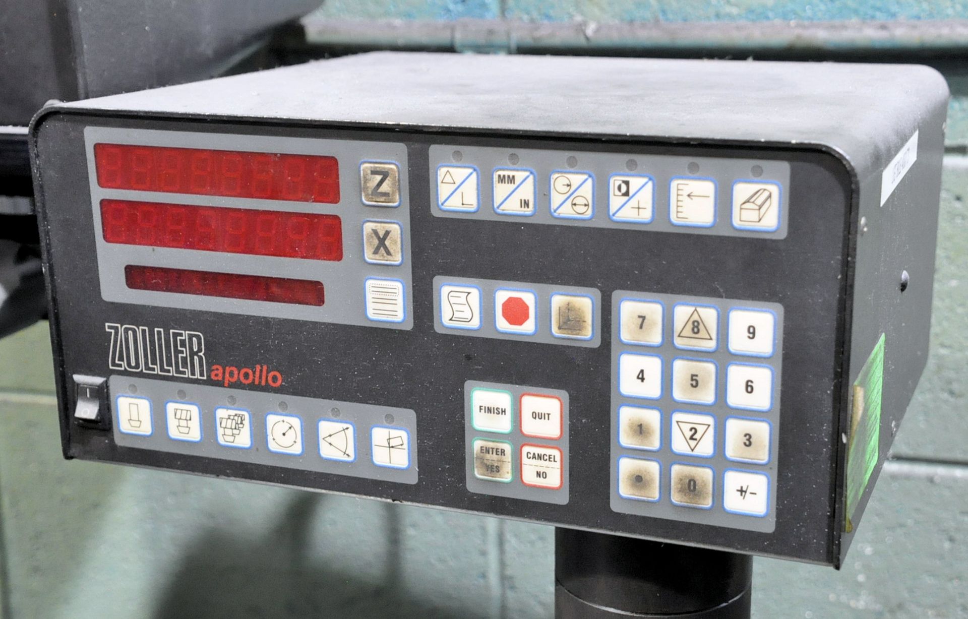 Zoller Type V420, Tool Presetter, S/n 0327, 2-Axis Digital Positioning Readout, Cabinet Base - Image 3 of 4