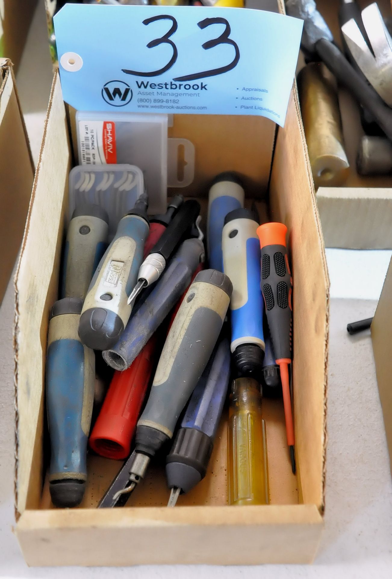 Lot-Deburing Tools in (1) Box