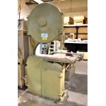 Rockwell 30" Vertical Contour Wood Cutting Band Saw, 24" x 28" Work Surface, 3-PH