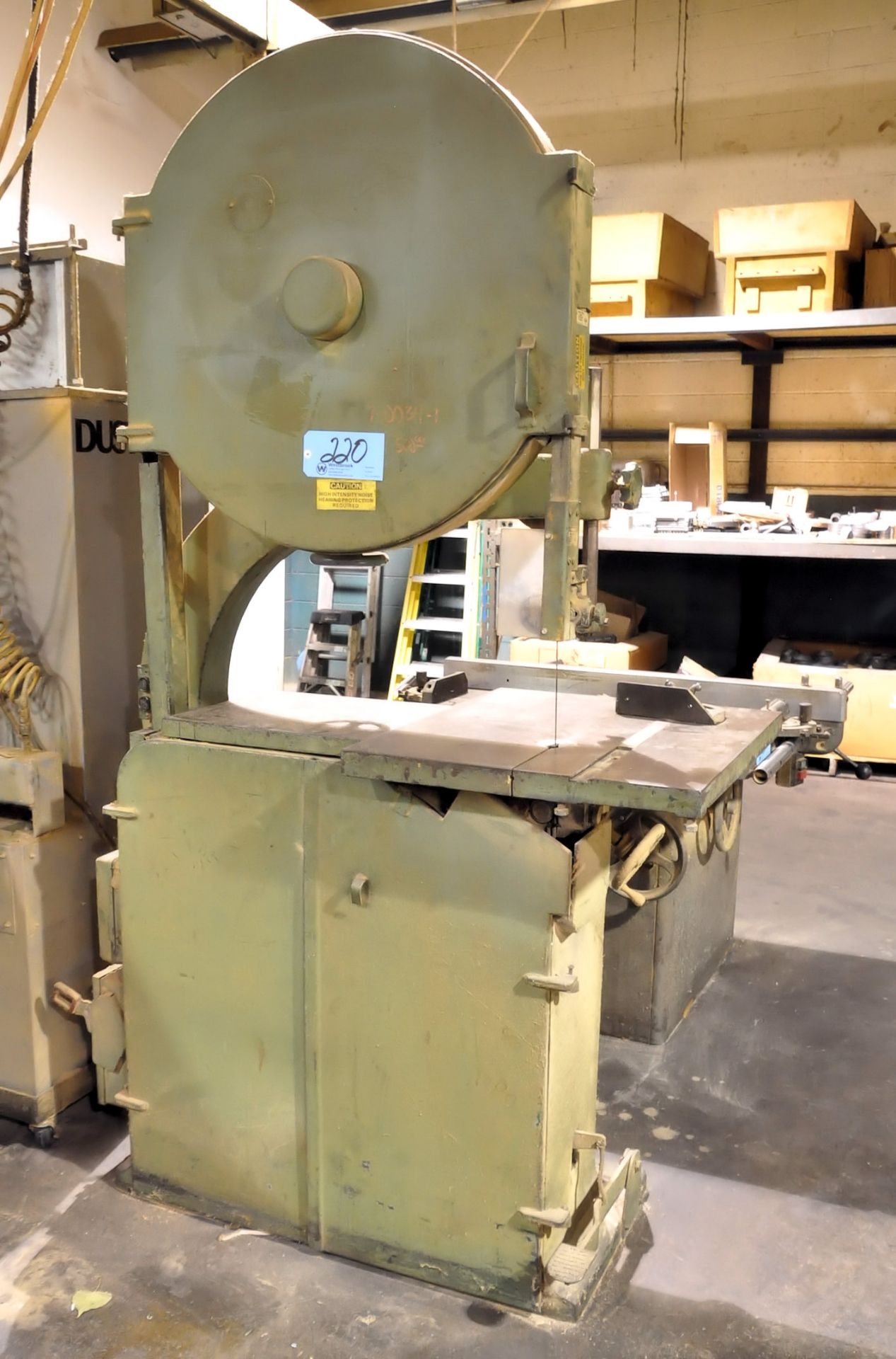 Rockwell 30" Vertical Contour Wood Cutting Band Saw, 24" x 28" Work Surface, 3-PH