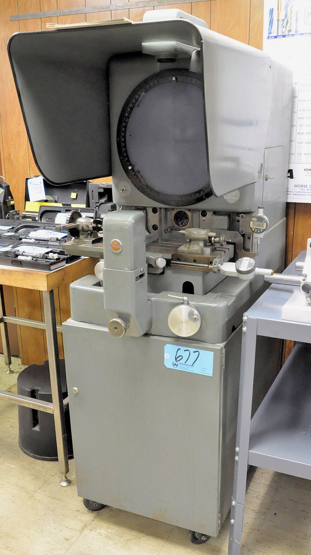 Kodak Model 2A, 14" Optical Comparator