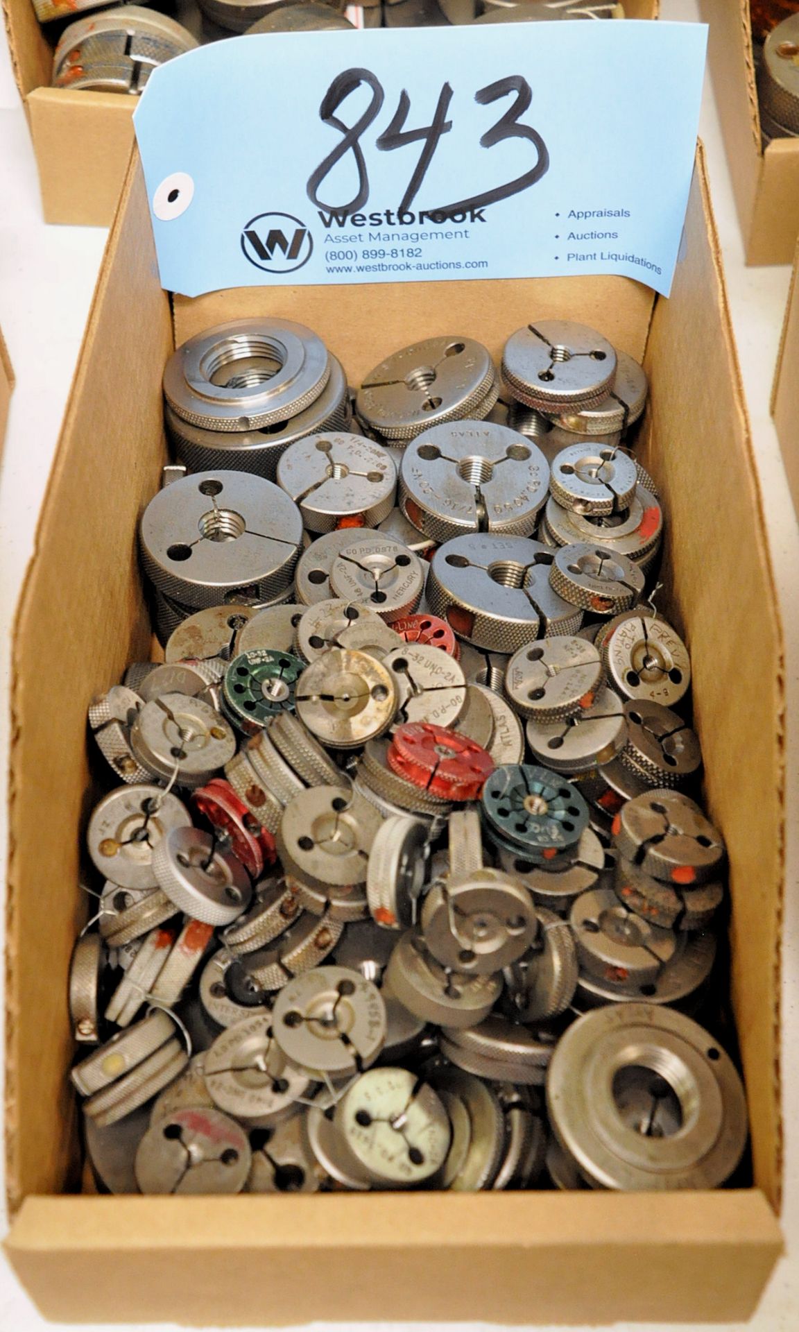 Lot-Ring Thread Gages in (1) Box